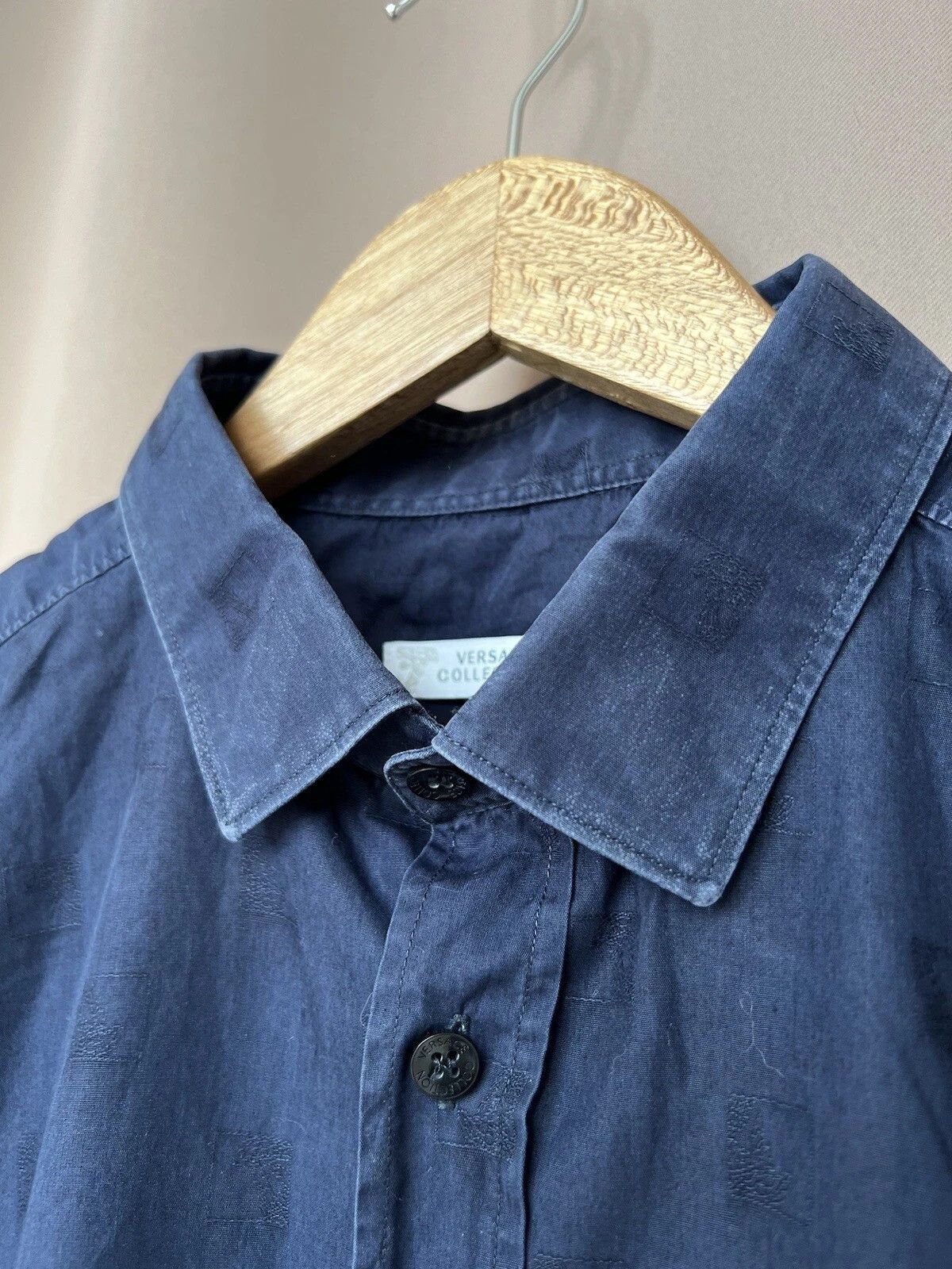 Versace Versace Collection Button Shirt Mens Size 43 or M Vintage Size US M / EU 48-50 / 2 - 14 Thumbnail