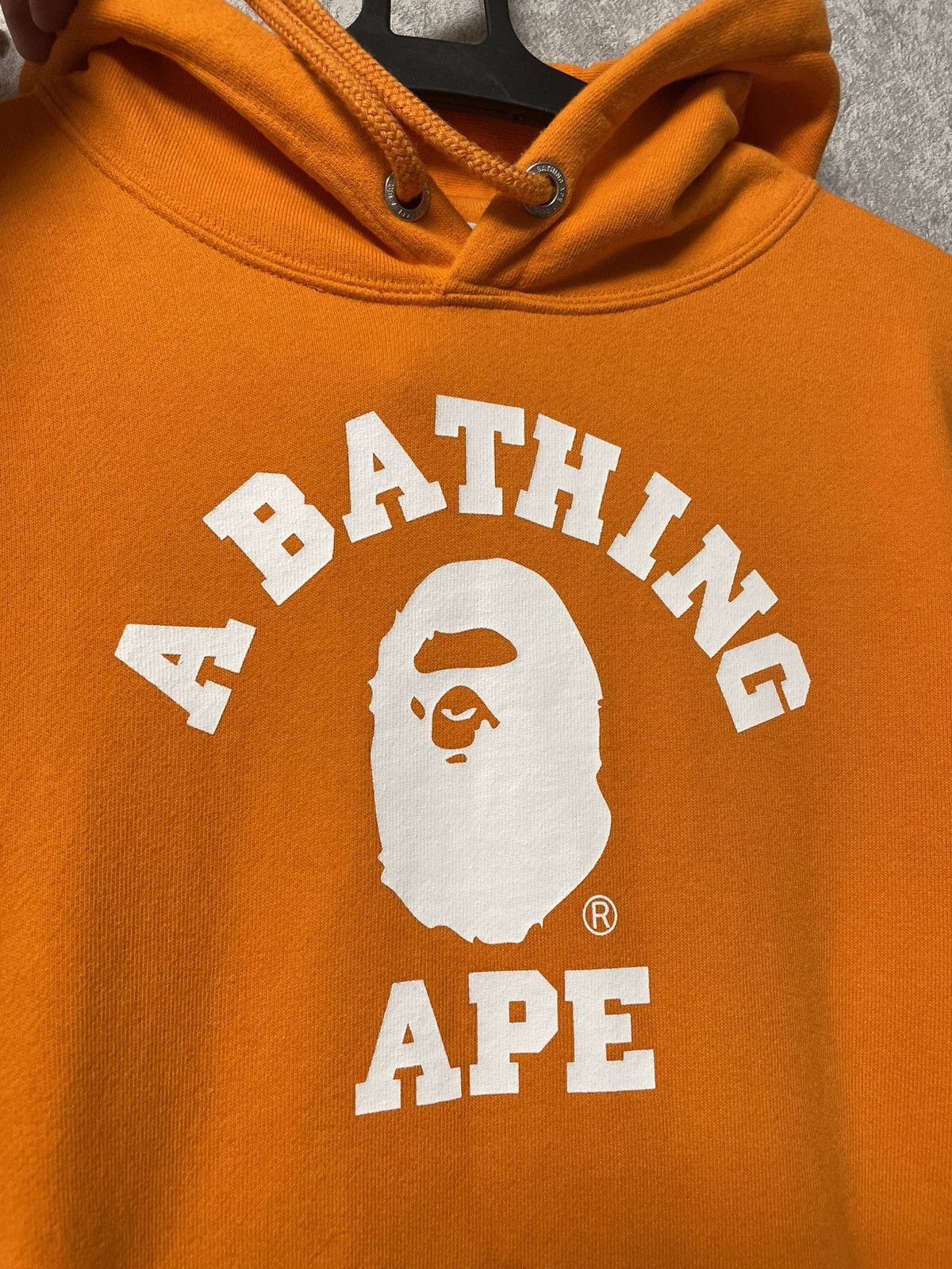 Bape Bape Collage Logo Orange Hoodie A Bathing Ape Size US S / EU 44-46 / 1 - 6 Thumbnail
