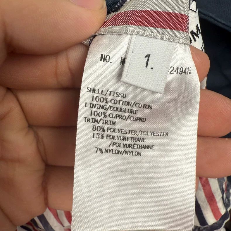 Thom Browne Thom Browne A windproof jacket with a hood Size US S / EU 44-46 / 1 - 5 Thumbnail