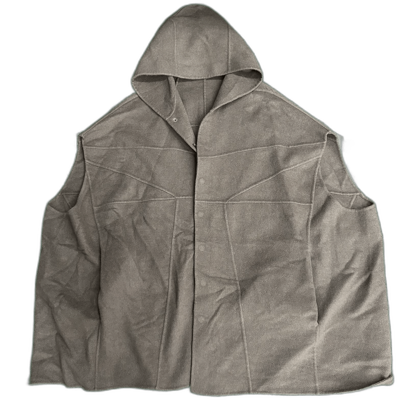 Rick Owens Drkshdw Rick Owens Sleeveless Wool Coat Size US L / EU 52-54 / 3 - 1 Thumbnail