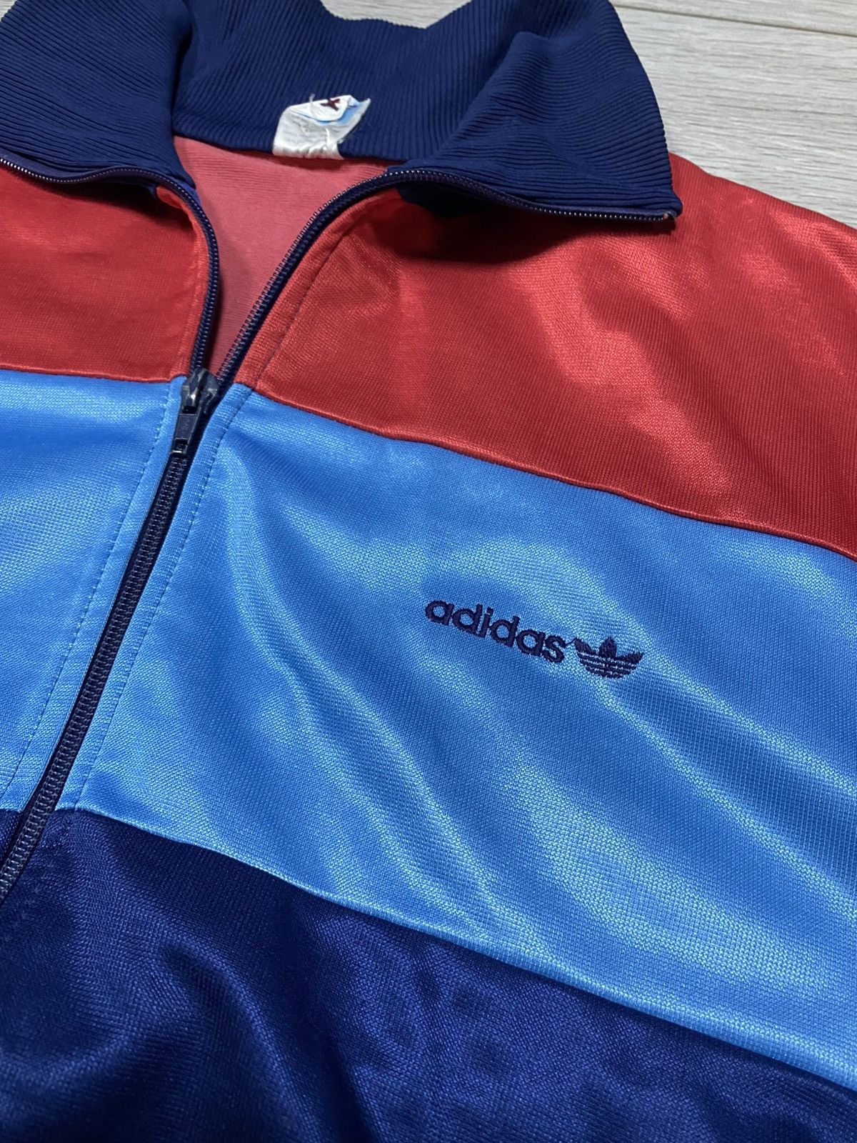 Vintage Adidas West Germany Bozberg vintage zip track jacket stripes Size US XL / EU 56 / 4 - 6 Thumbnail