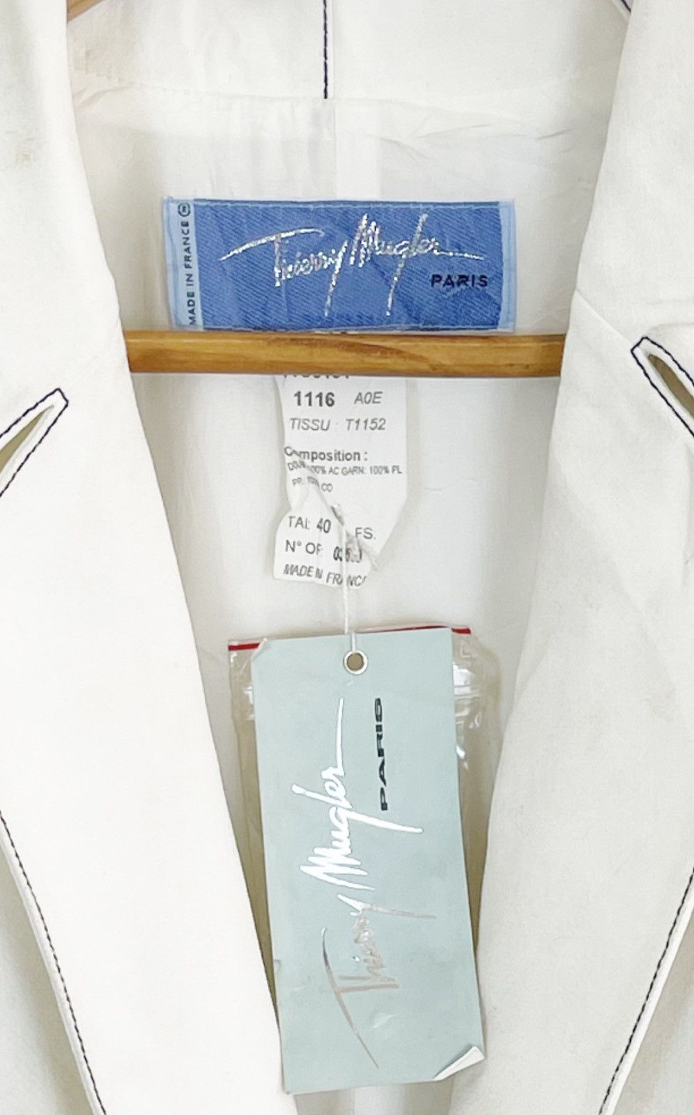 Thierry Mugler 🔥WITH SHOP TAGS💥VINTAGE NEW OLD STOCK THIERRY MUGLER PARIS Size M / US 6-8 / IT 42-44 - 5 Thumbnail