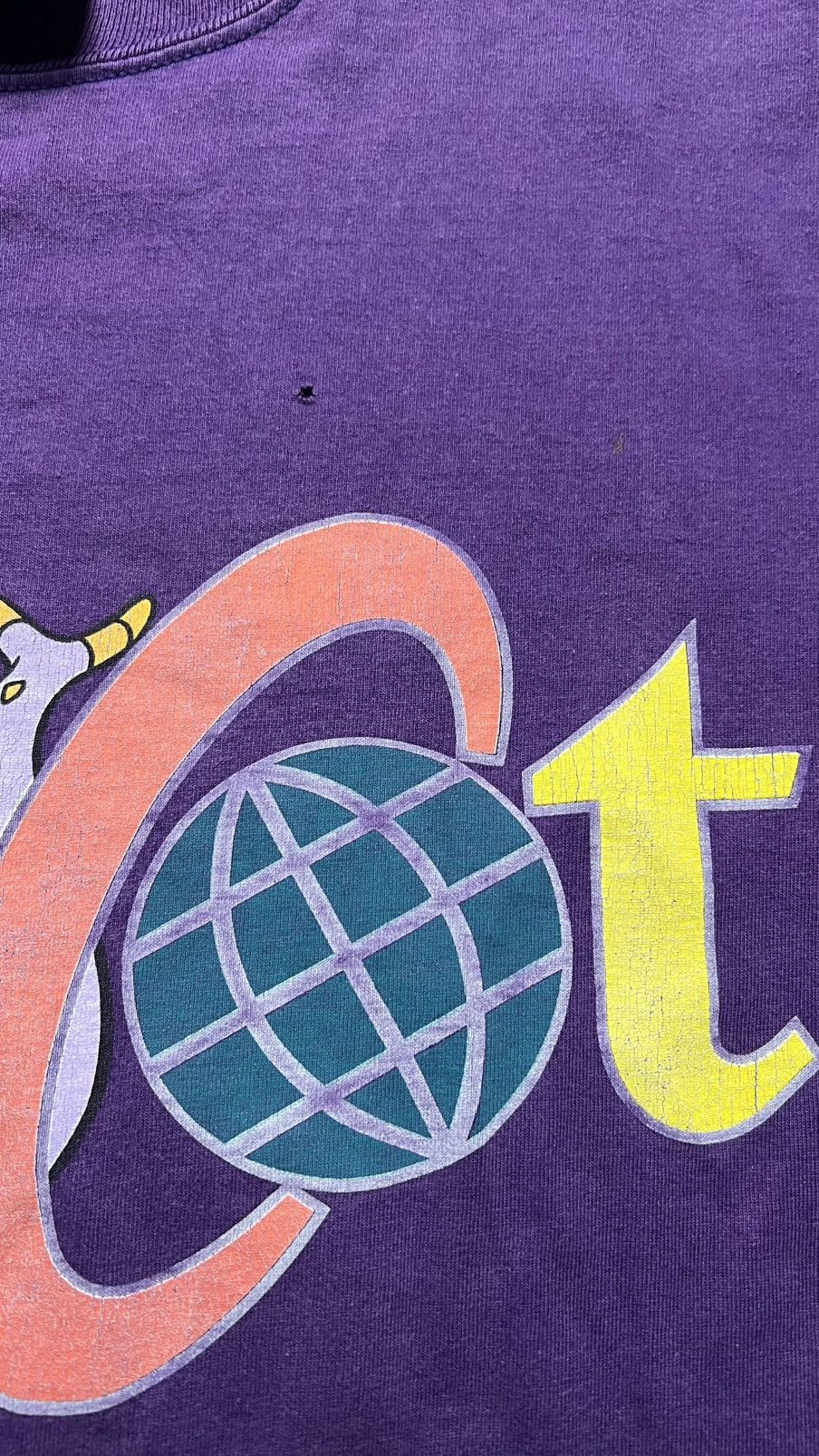 Mickey Inc VTG 90’s Mickey Inc. Disney Figment Epcot Ride Promo Shirt Size US XL / EU 56 / 4 - 5 Thumbnail