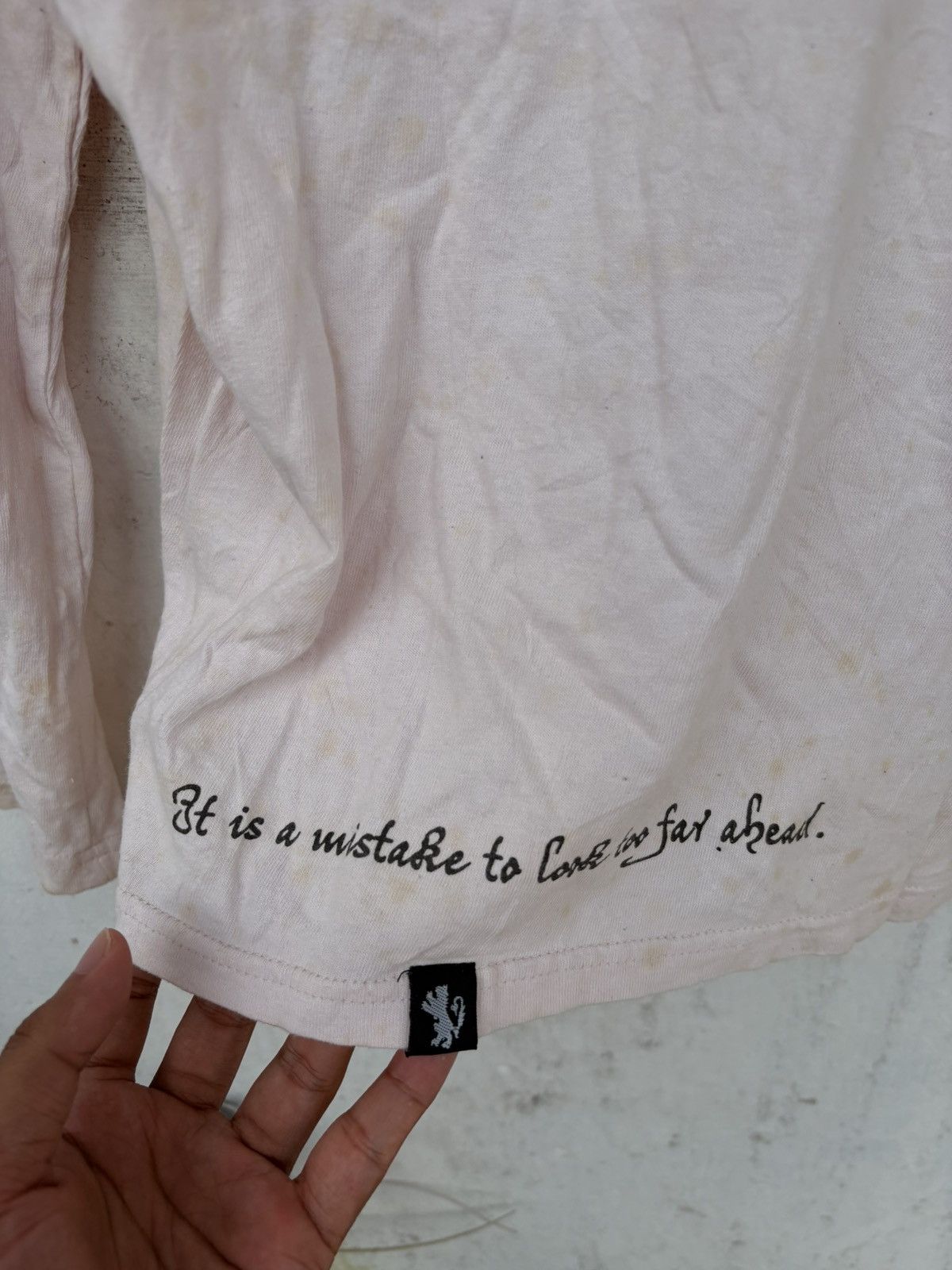 Japanese Brand T-Graphic Poem Longslevee Japanese Brand Size US S / EU 44-46 / 1 - 5 Thumbnail