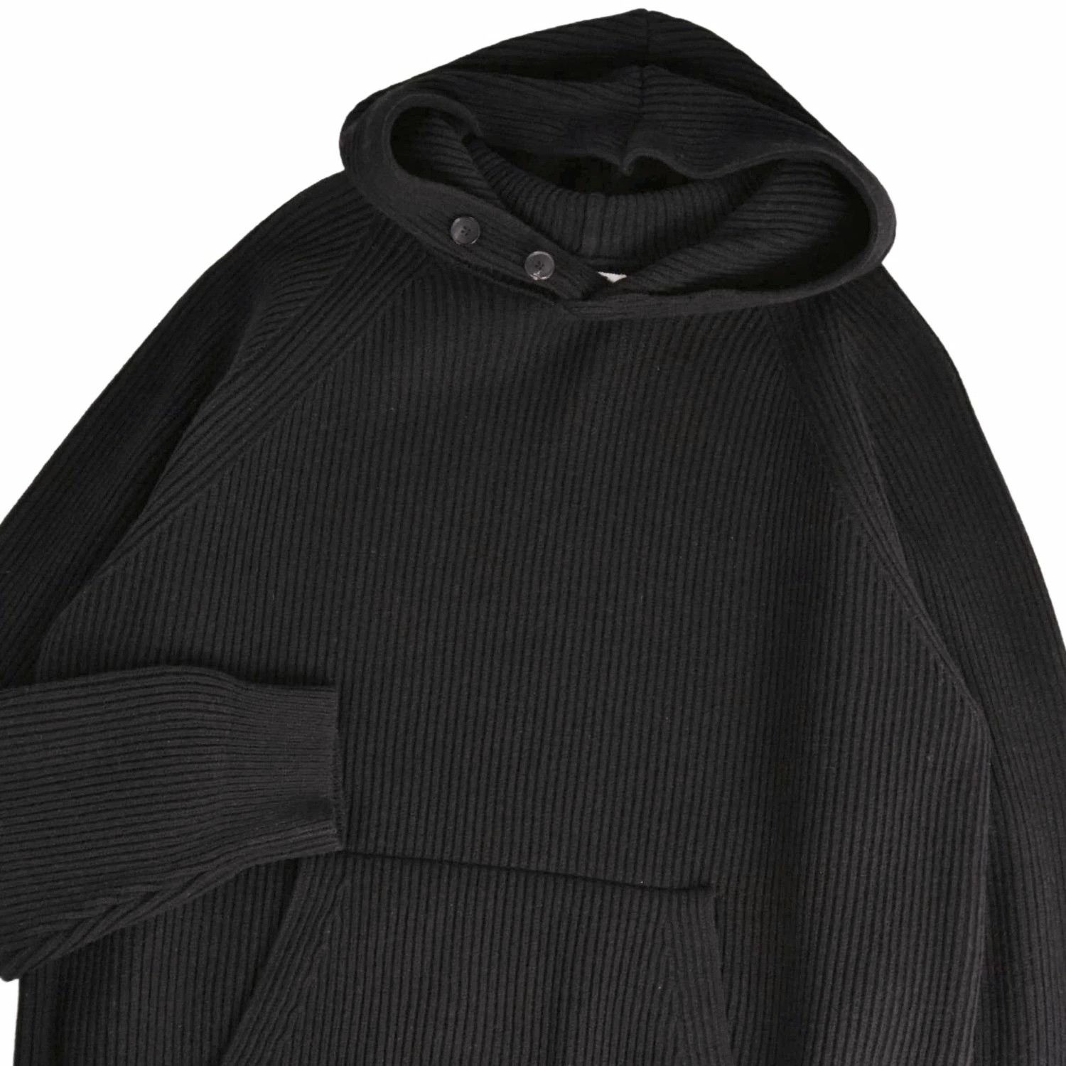 Auralee AURALEE SUPER FINE WOOL RIB KNIT BIG P/O PARKA hoodie Size US XXL / EU 58 / 5 - 3 Thumbnail
