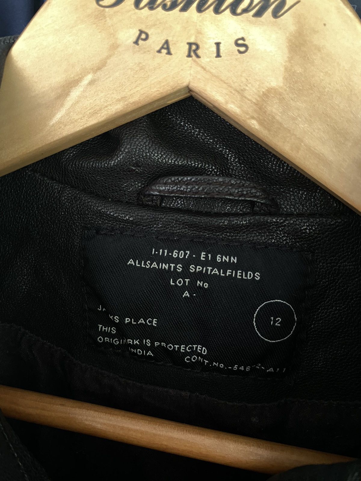Allsaints × Vintage Allsaints rare leather jacket Size XL / US 12-14 / IT 48-50 - 5 Thumbnail