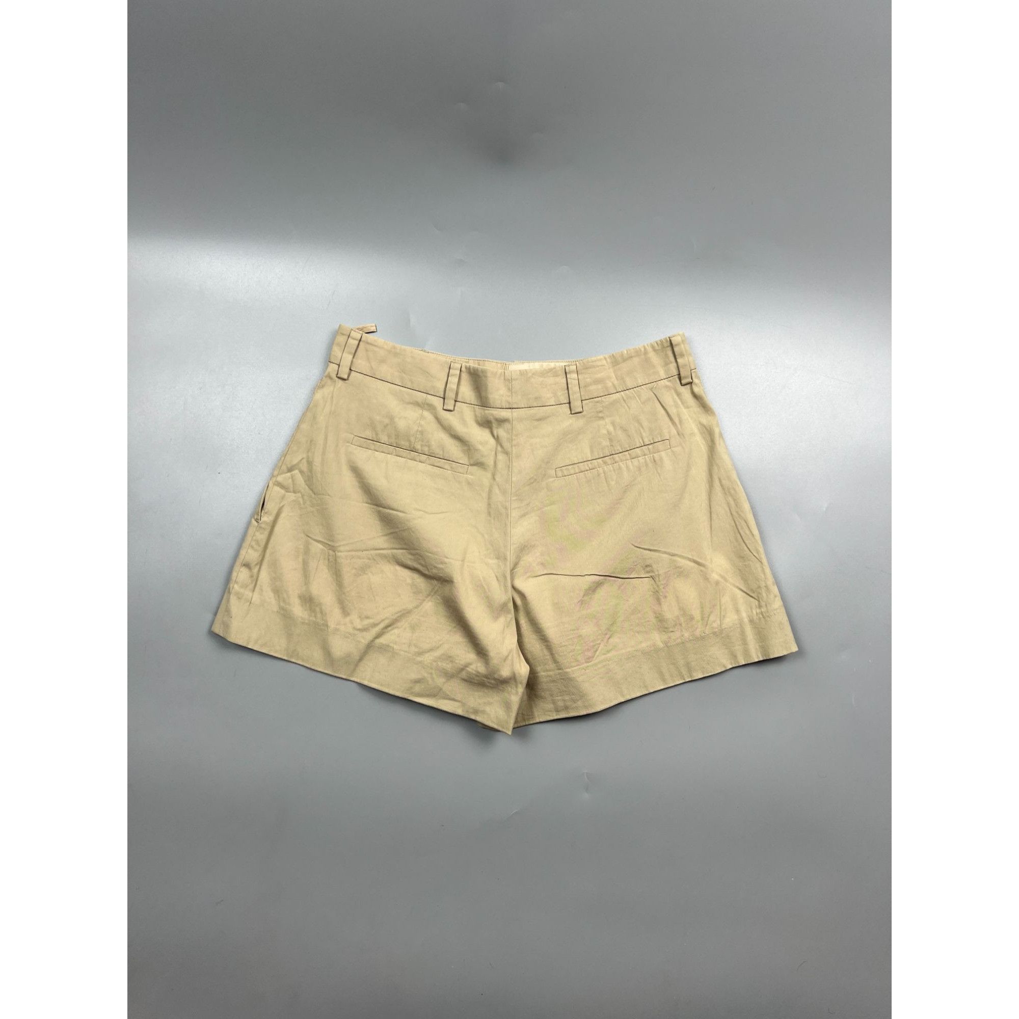 Prada Prada Flared Chino Shorts (Y0832) Size 26" / US 2 / IT 38 - 10 Thumbnail