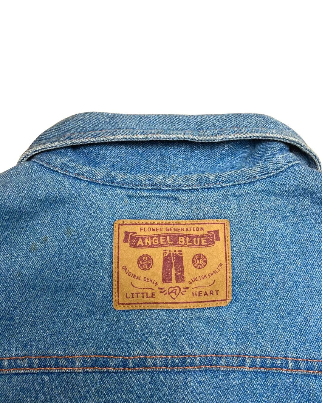 Angel Blue Angel Blue Patchwork Denim Jacket Size M / US 6-8 / IT 42-44 - 7 Thumbnail