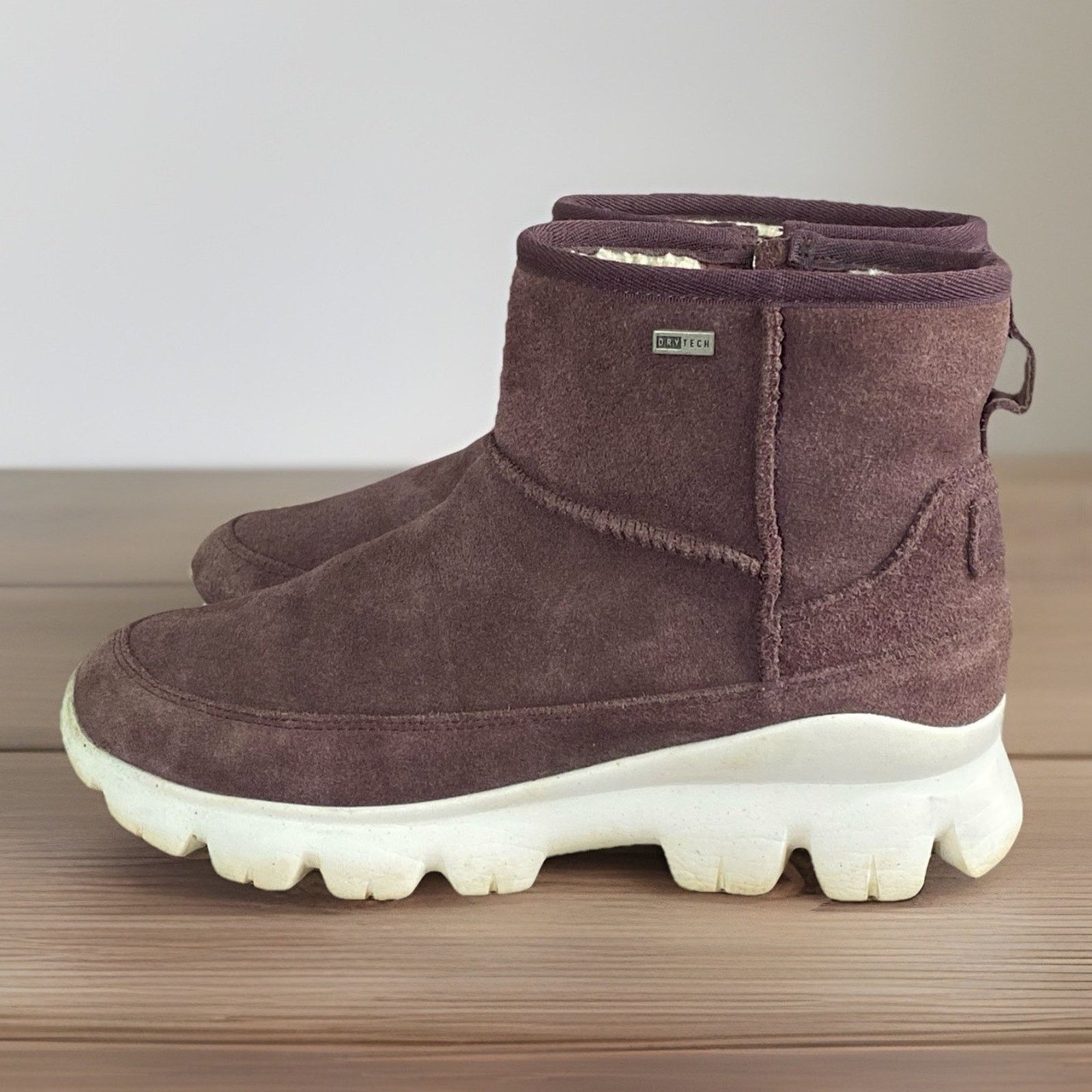 UGG Purple PALOMAR WATERPROOF SUEDE SNOW SNEAKERS BOOTS -7