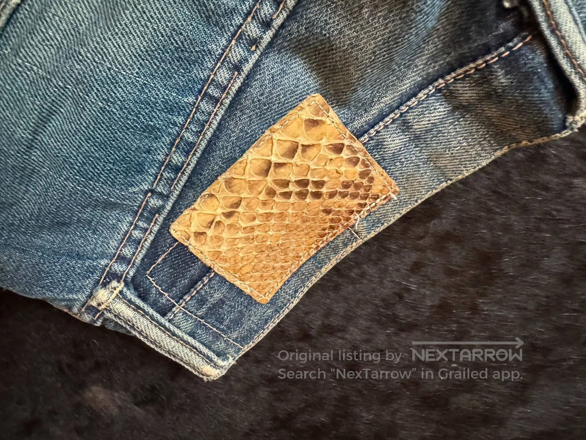 Visvim Visvim Slim Fit Distressed Jeans. Size US 32 / EU 48 - 4 Thumbnail