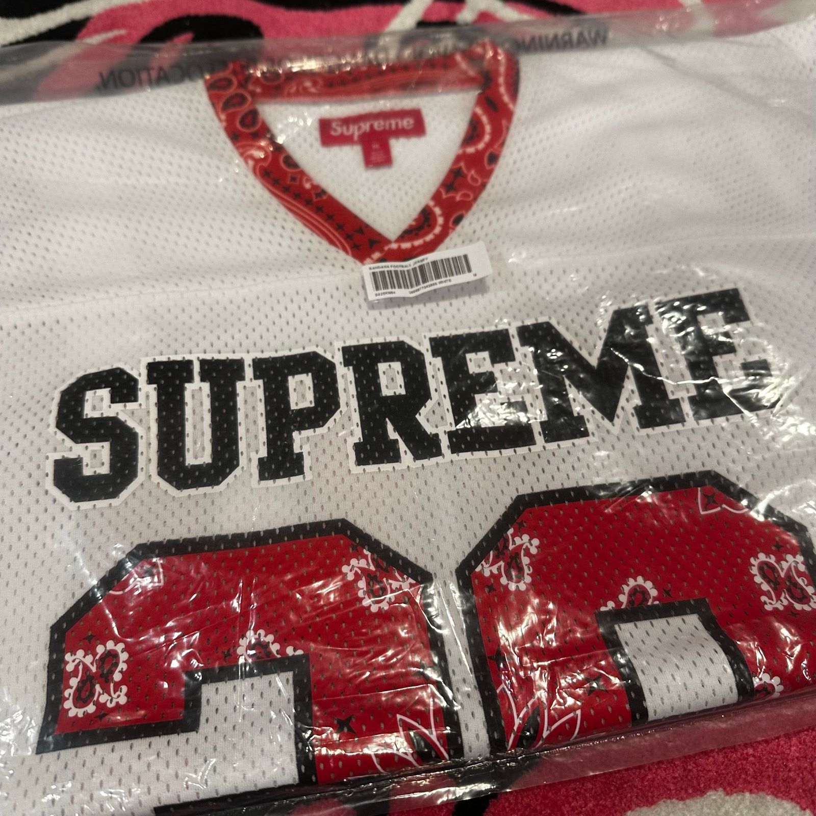 Supreme Supreme Bandana Football Jersey – Size Medium – Brand New Size US M / EU 48-50 / 2 - 3 Thumbnail