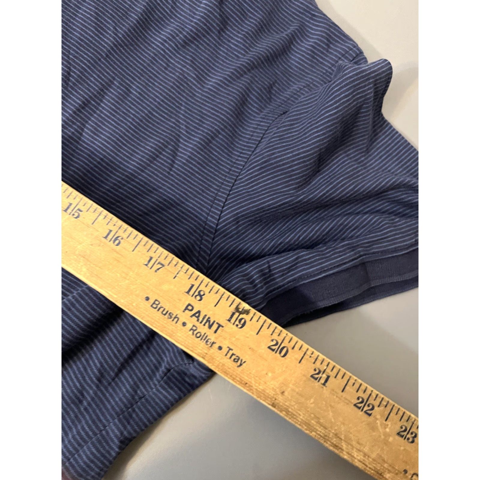 Calvin Klein Calvin Klein Polo Shirt Reg Fit Short Sleeve Blue Striped Mens M Size US M / EU 48-50 / 2 - 5 Thumbnail