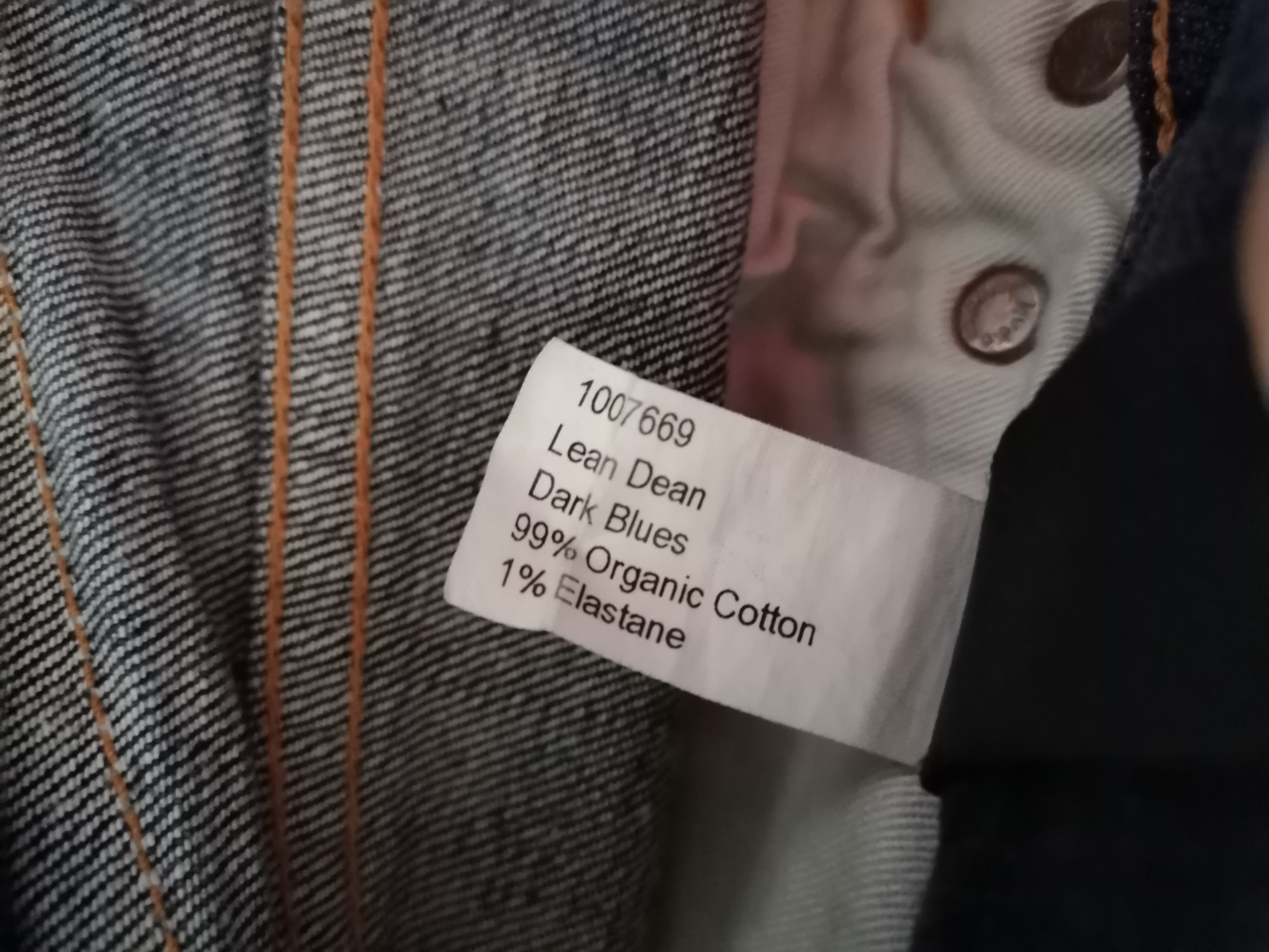 Nudie Jeans Nudie Jeans Lean Dean Jeans Size US 30 / EU 46 - 4 Thumbnail
