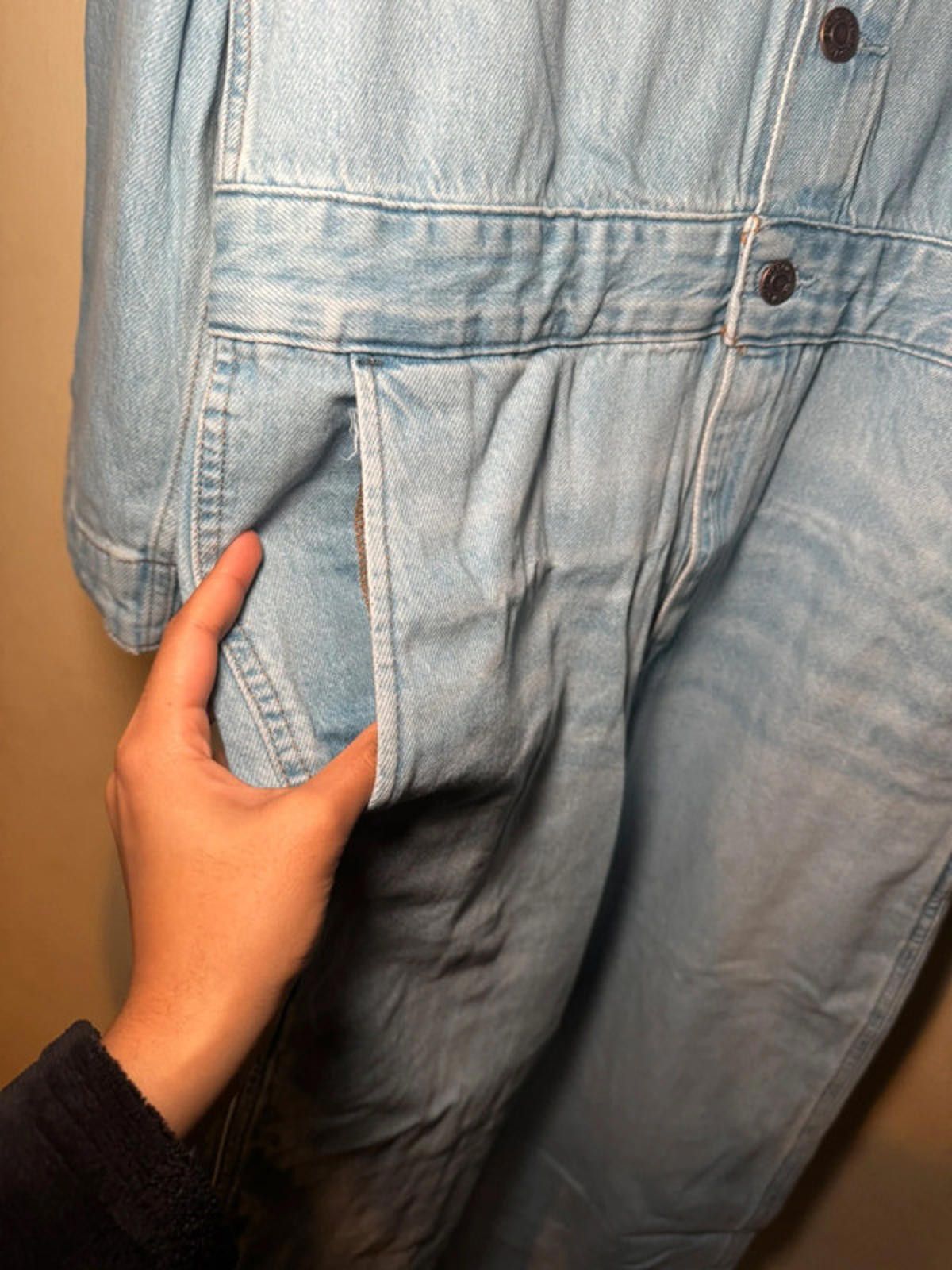 Levi's Levi's Iconic jumpsuit light blue denim Size S/8 New Tags Size 27" / US 4 / IT 40 - 5 Thumbnail