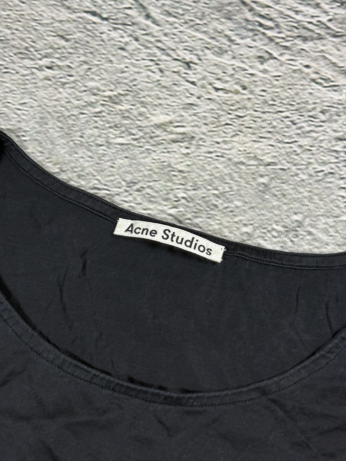 Acne Studios Acne Studios t-shirt baggy black Eira M Cot PAW15 Size US XL / EU 56 / 4 - 2 Thumbnail