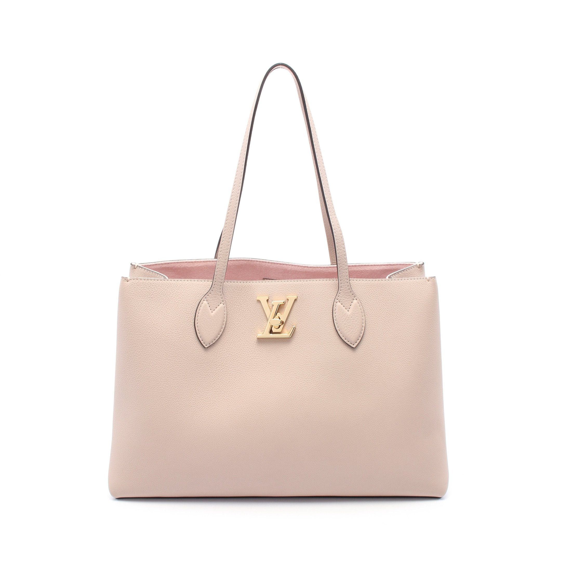 Louis Vuitton Louis Vuitton Rock Me Shopper Greige Shoulder Bag Tote Leather Beige Size ONE SIZE - 1 Thumbnail