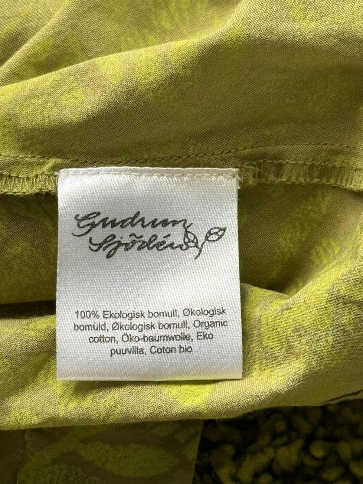 Designer Gudrun Sjoden avant garde floral pattern skirt Size 30" / US 8 / IT 44 - 6 Thumbnail