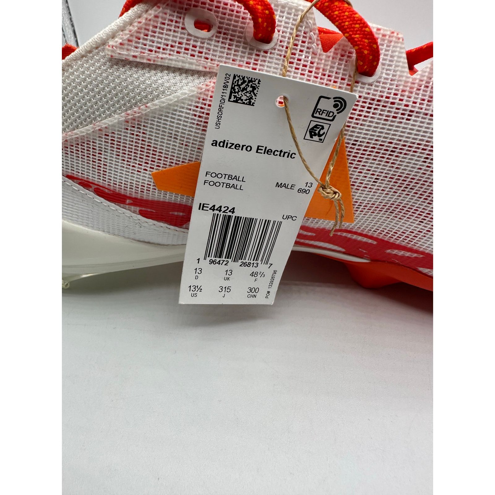 Adidas Adidas Adizero Electric Speed “Juice Pack-Collegiate Orange” Size US 13 / EU 46 - 7 Thumbnail