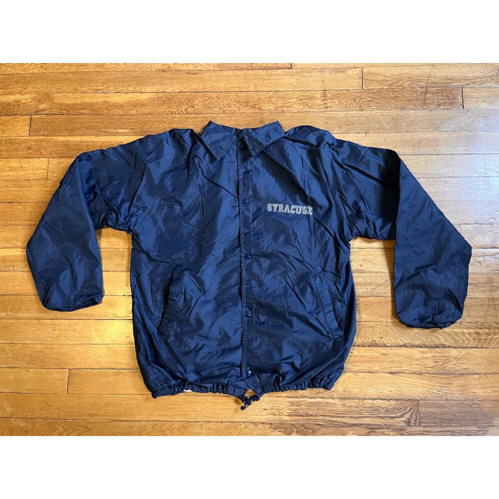 Vintage VINTAGE Jem Syracuse University Jacket Men’s Small Blue 60s Jacket Mens S Blue College Retro City School University 60s Womens Mens Boys Girls Size US S / EU 44-46 / 1 - 2 Thumbnail