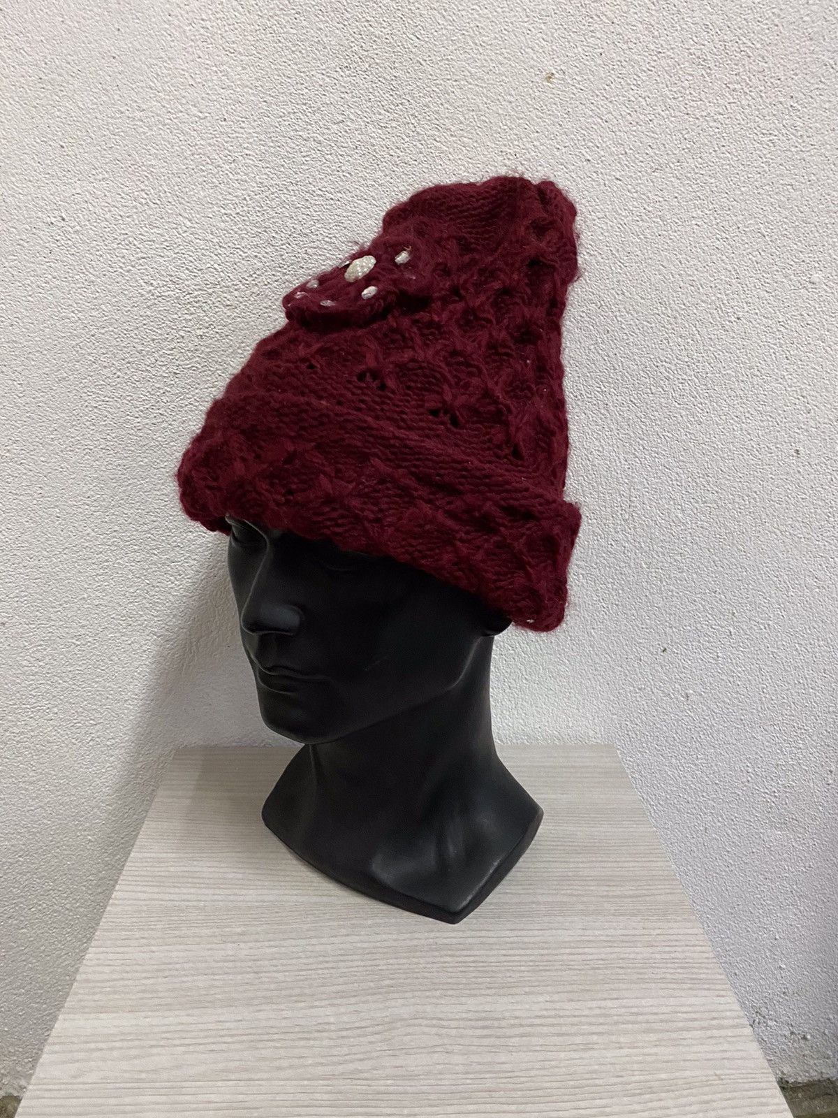Japanese Brand Japanese Brand Knit Beanie Hat Size ONE SIZE - 3 Thumbnail