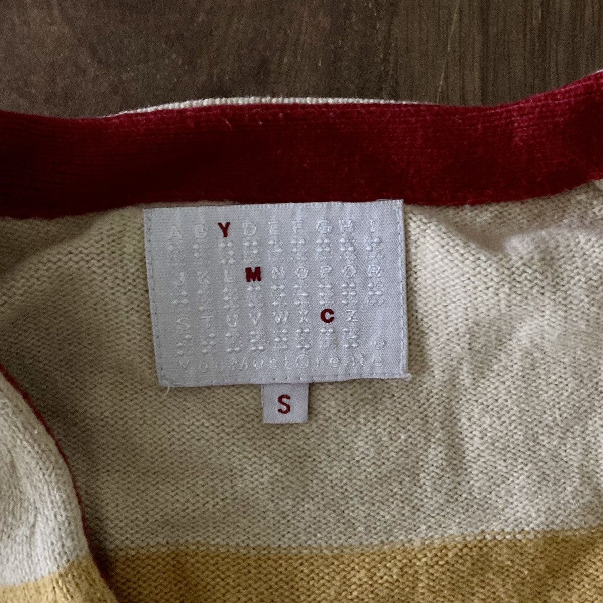 YMC YMC Colorblock Cardigan Size US M / EU 48-50 / 2 - 3 Thumbnail