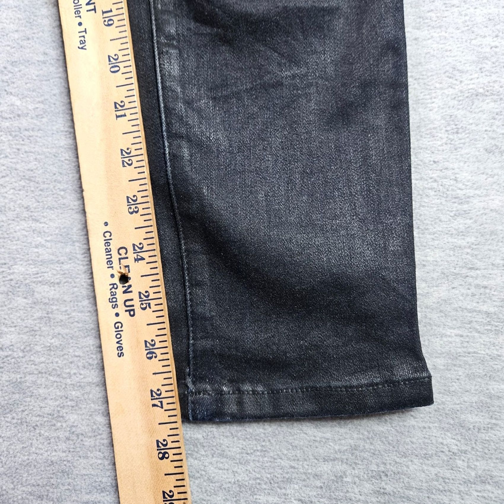 Vintage Henry & Belle Jeans Women Black Low Rise Skinny Size 28 Denim 5-Pocket Regular Rise Slim Fit Belted Stretch Machine Washable Vintage: No Size 28" / US 6 / IT 42 - 6 Thumbnail