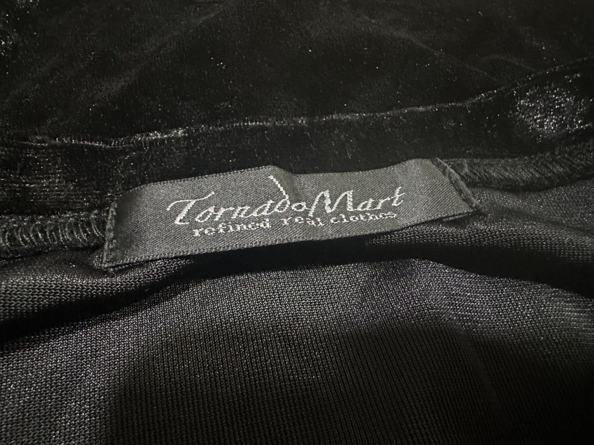 Tornado Mart 🔥Y2K Vintage Tornado Mart Velour Long Sleeve Shirt Size US L / EU 52-54 / 3 - 5 Thumbnail