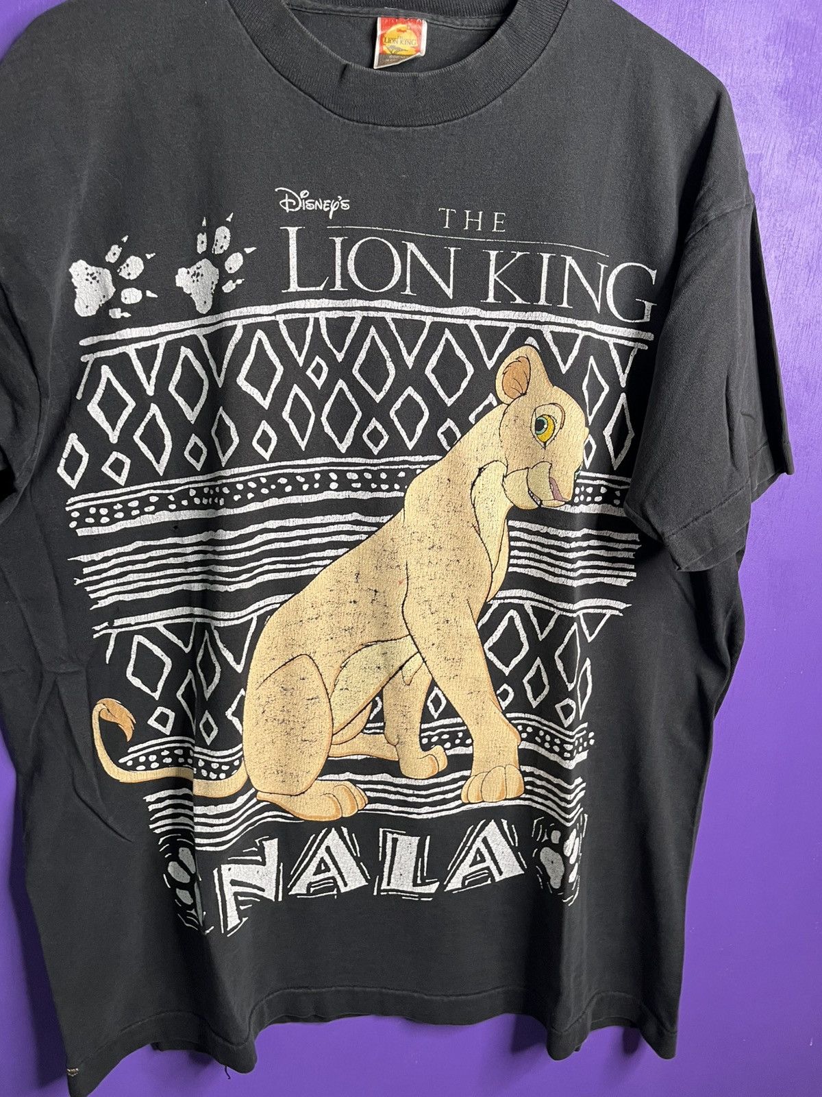Disney × Vintage Vintage 90s Disney Lion king Nala character t-shirt Size US XL / EU 56 / 4 - 3 Thumbnail