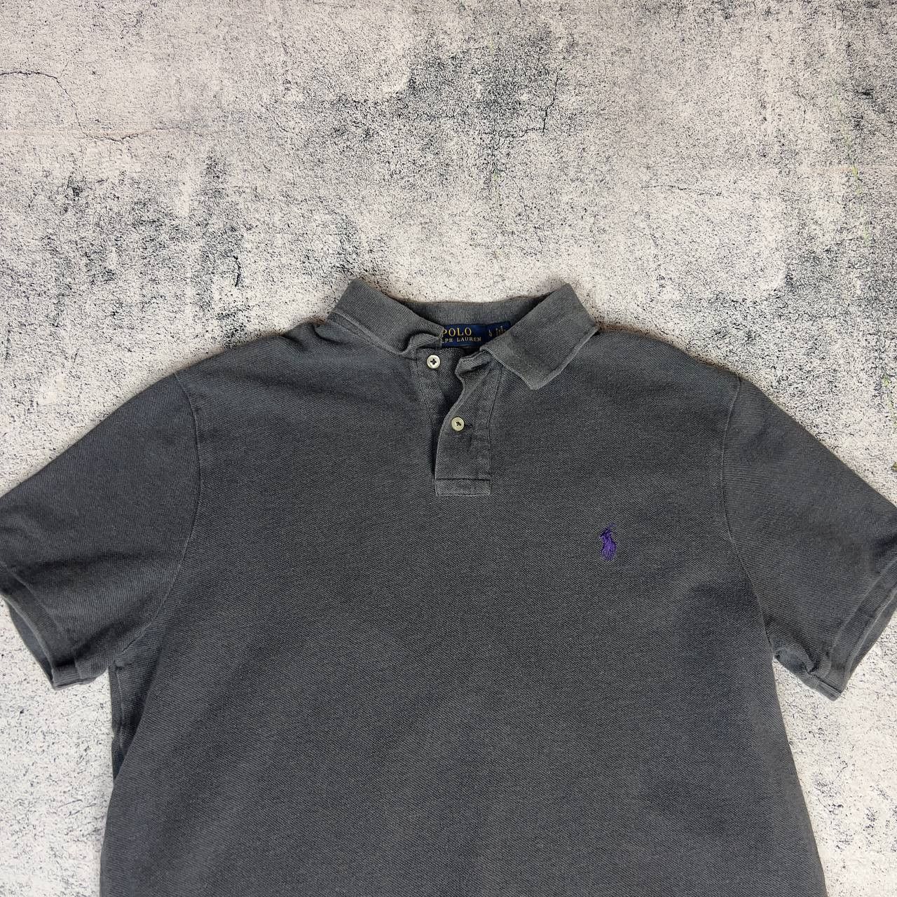 Polo Ralph Lauren Polo Ralph Lauren Polo Shirt Men's Size L Gray Cotton ` Size US L / EU 52-54 / 3 - 2 Thumbnail