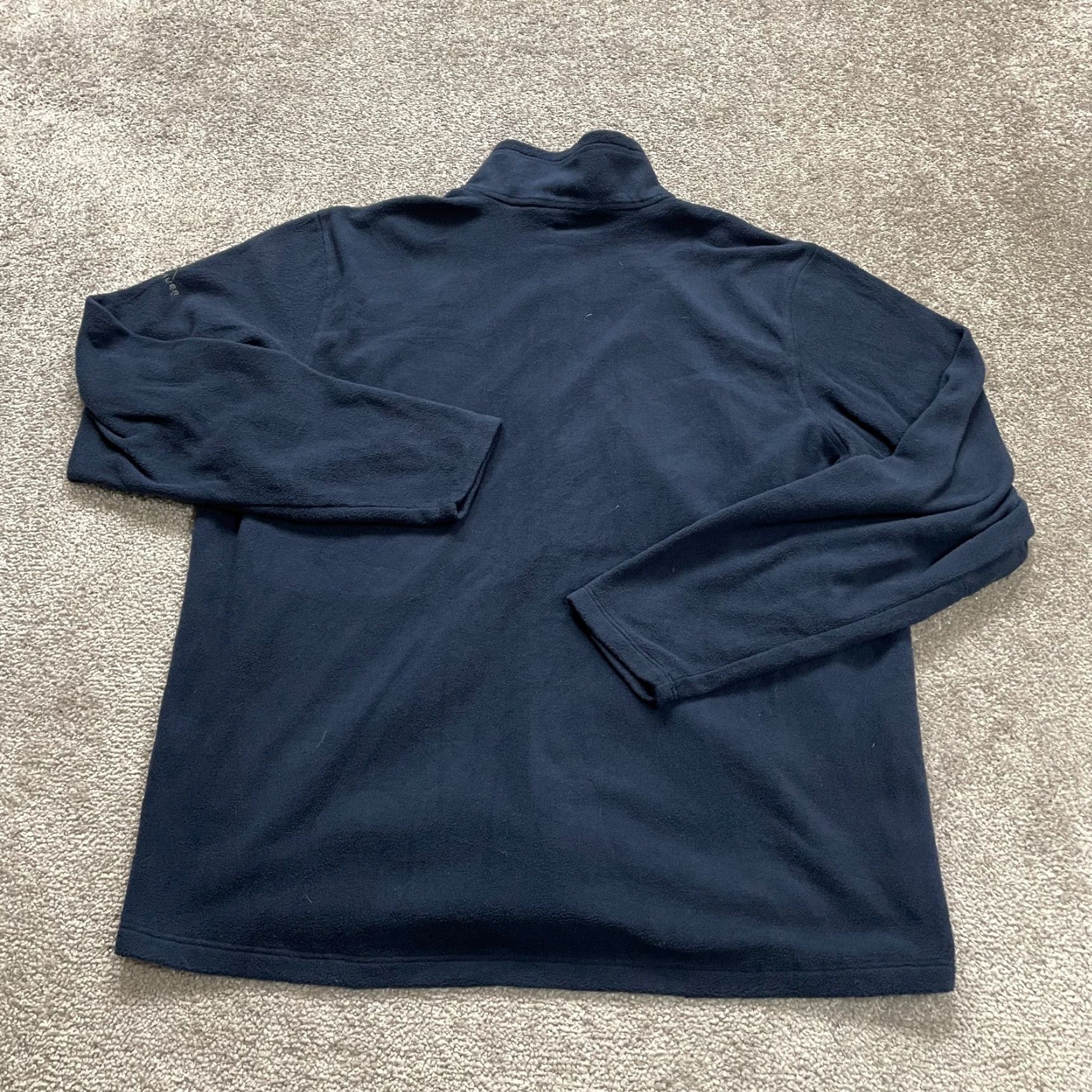 Eddie Bauer Eddie Bauer Jacket Mens Large Navy Blue Fleece Full Zip Mock Neck Casual Outdoor Size US L / EU 52-54 / 3 - 2 Thumbnail