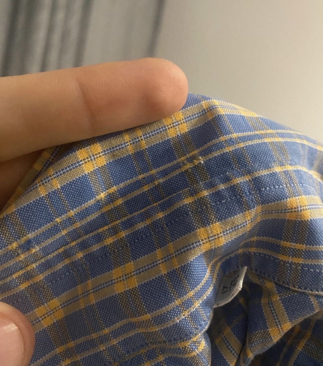 Christian Dior Monsieur Tartan Luxury Dior Small logo shirt button up Size US XL / EU 56 / 4 - 6 Thumbnail