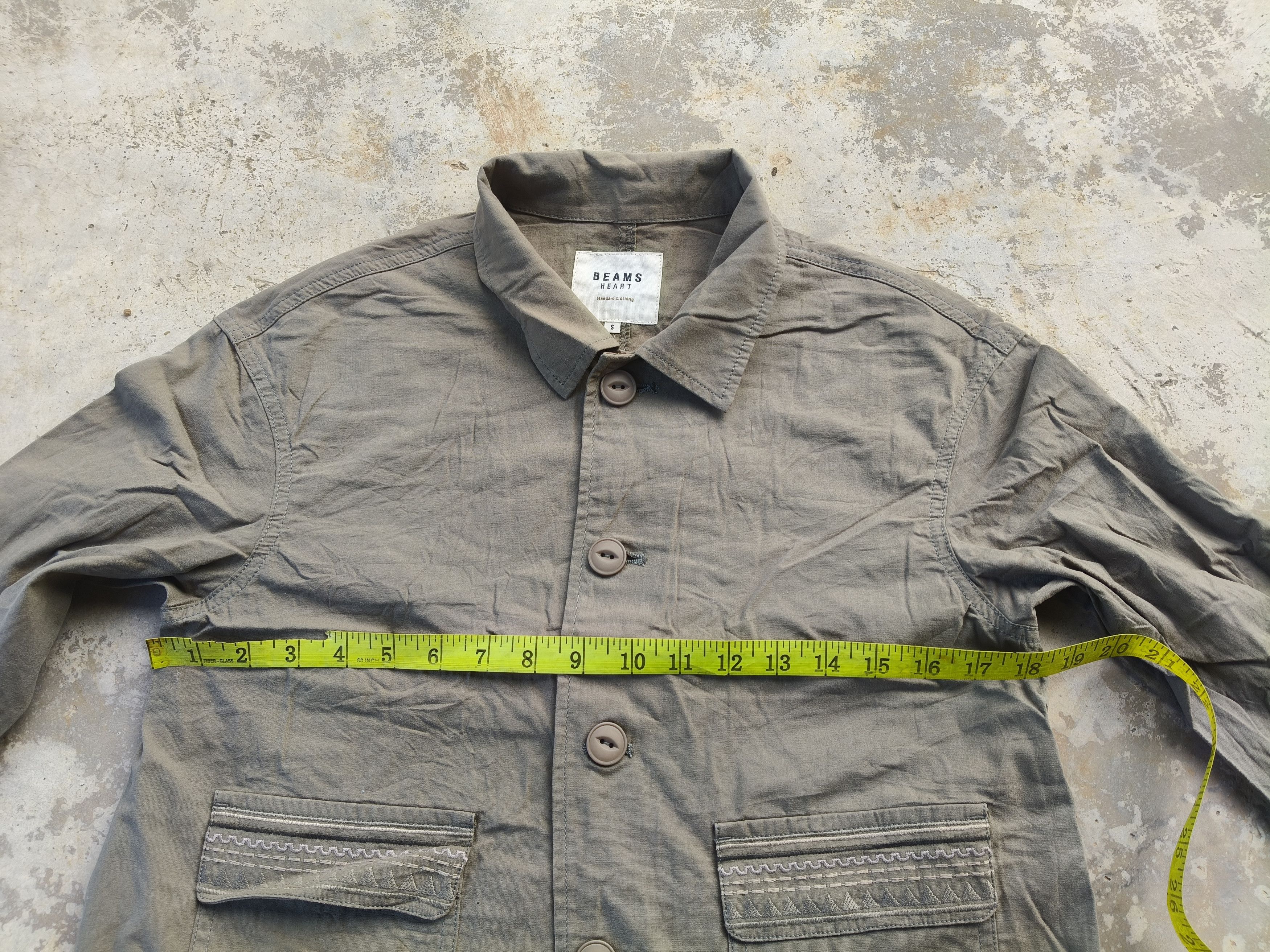 Beams Plus Beams Heart Button Short Jacket Size S / US 4 / IT 40 - 10 Thumbnail