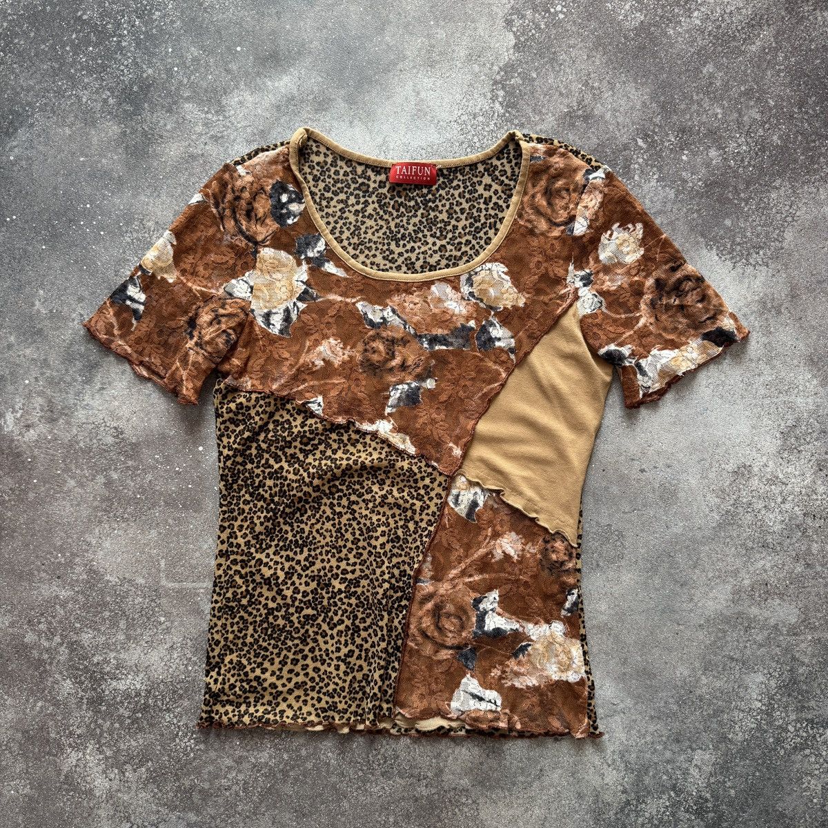 Hysteric Glamour Gaultier Style Y2K Avant Garde Leopard Print Mesh T-Shirt Size M / US 6-8 / IT 42-44 - 1 Thumbnail