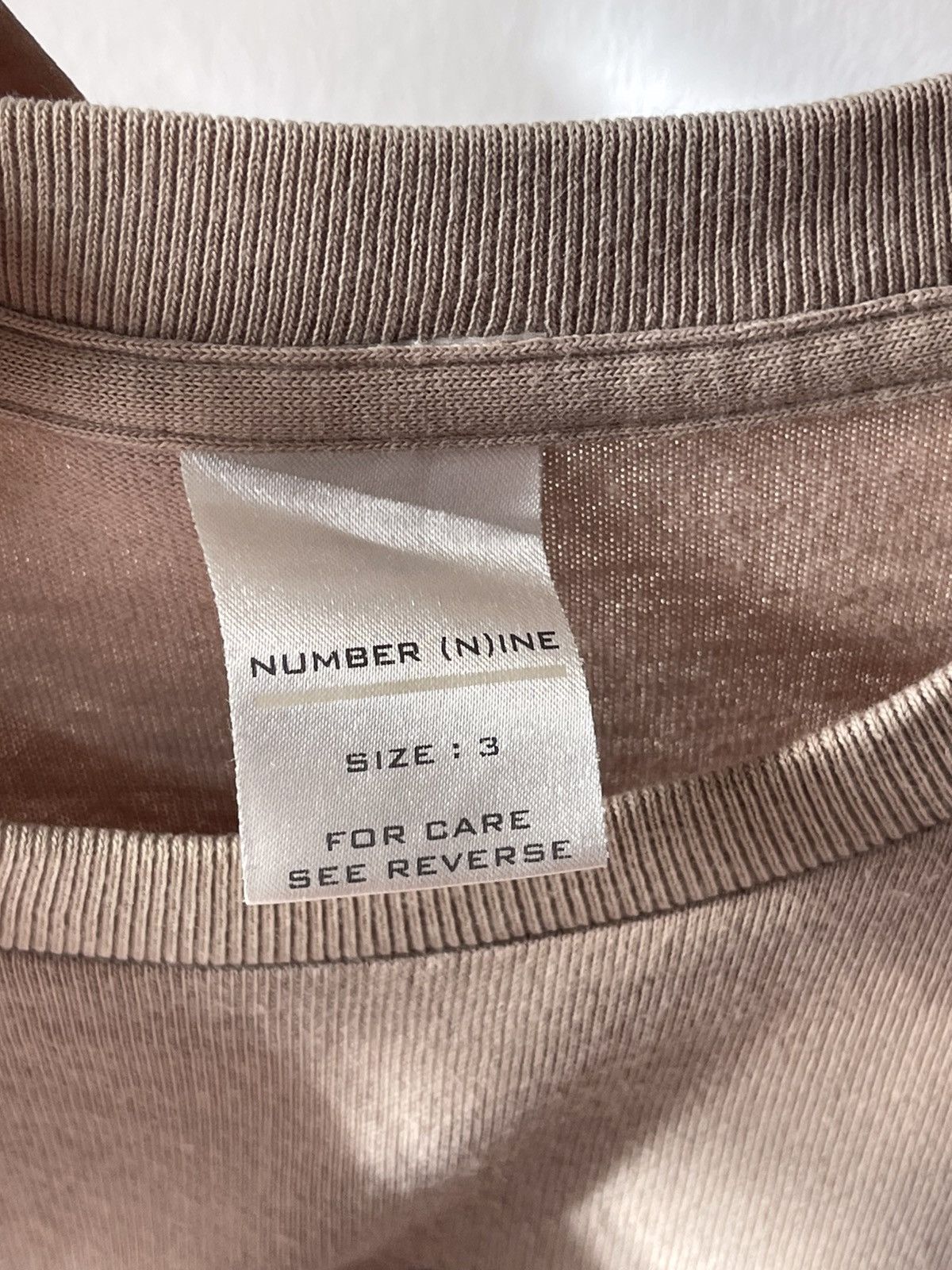 Number (N)ine × Takahiromiyashita The Soloist. 2002 Number Nine ‘Nowhereman’ George Herrison Tee Size US M / EU 48-50 / 2 - 9 Thumbnail