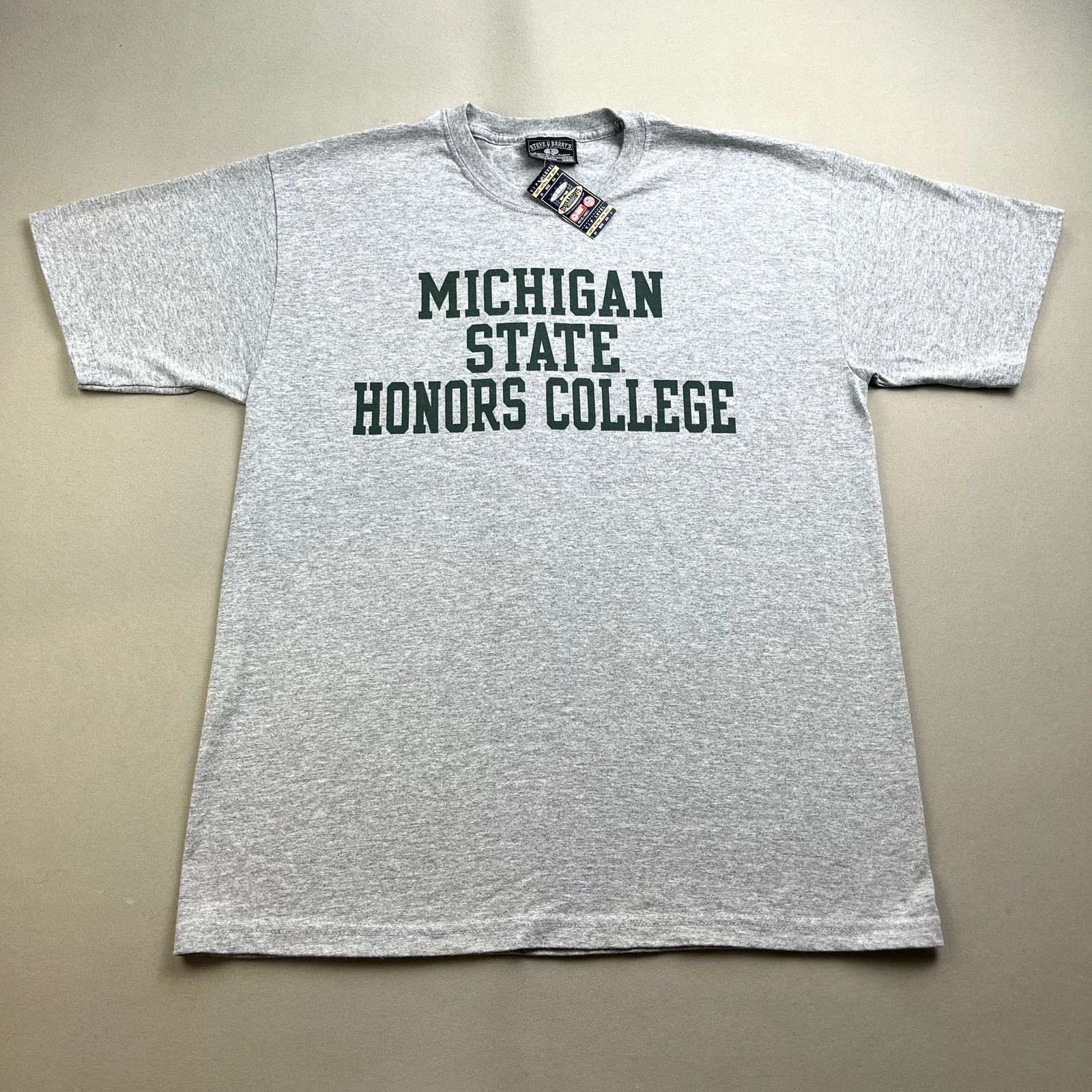 Vintage Vintage Michigan State University T-Shirt Large Gray Spartan Size US L / EU 52-54 / 3 - 1 Thumbnail