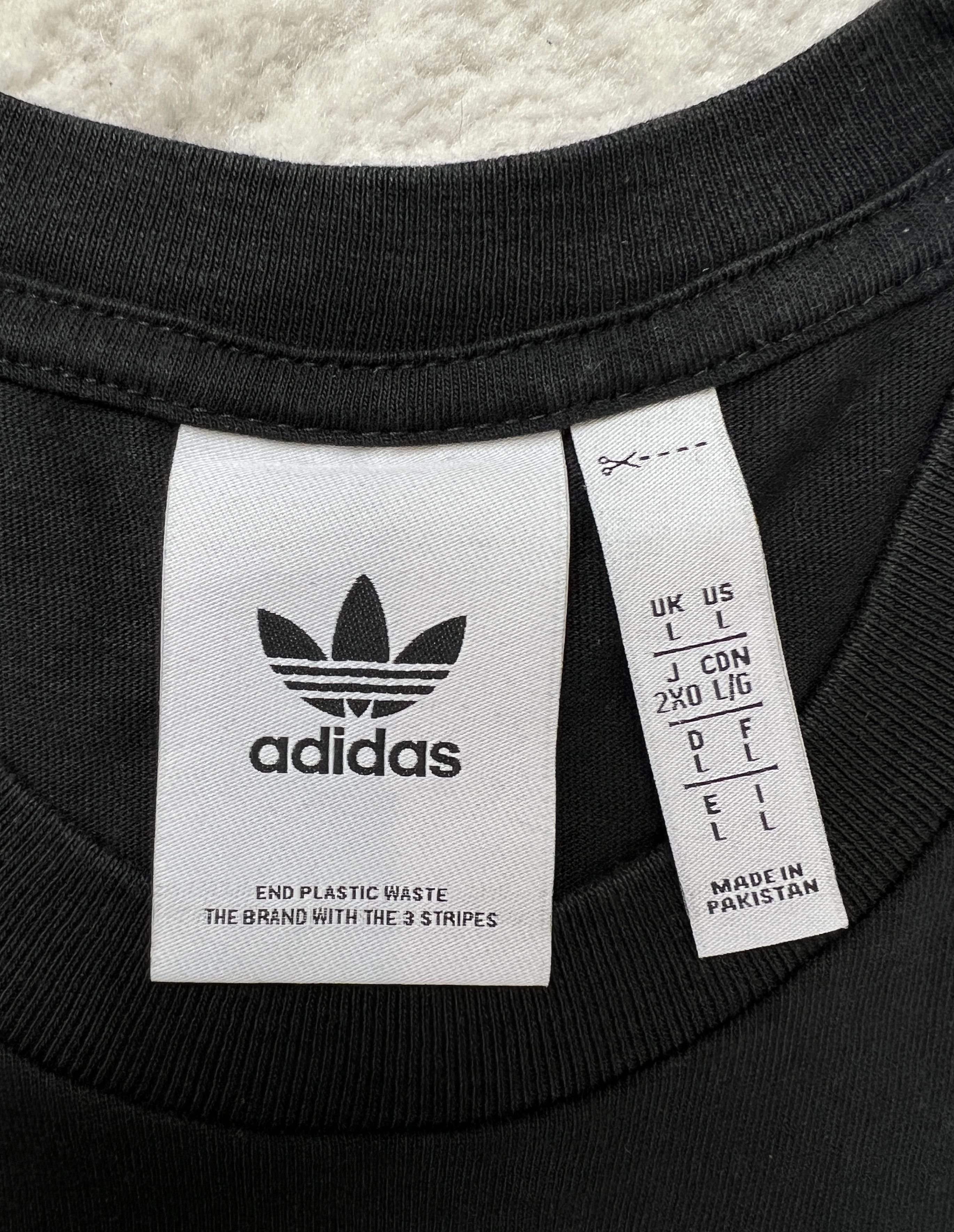 Adidas Adidas Originals Trefoil Logo T-Shirt Black L Size US L / EU 52-54 / 3 - 9 Thumbnail
