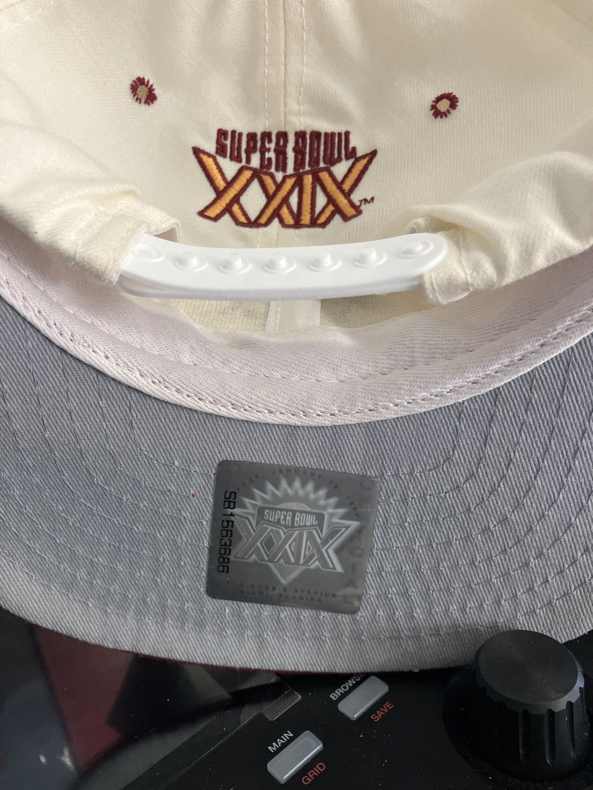 New Era Vintage New Era Super Bowl XXIX SnapBack Size ONE SIZE - 4 Thumbnail
