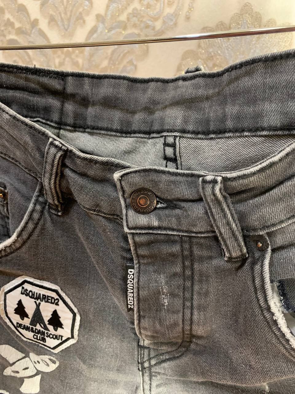 Dsquared2 × Vintage VERY RARE DSQUARED2 DENIM JEANS PANTS FASHION DESIGNER DELUX Size US 31 - 6 Thumbnail