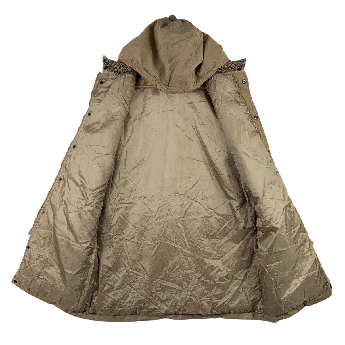 Japanese Brand TITICACA Japanese Brand Brown Puffer Hooded Parka Size US L / EU 52-54 / 3 - 2 Thumbnail