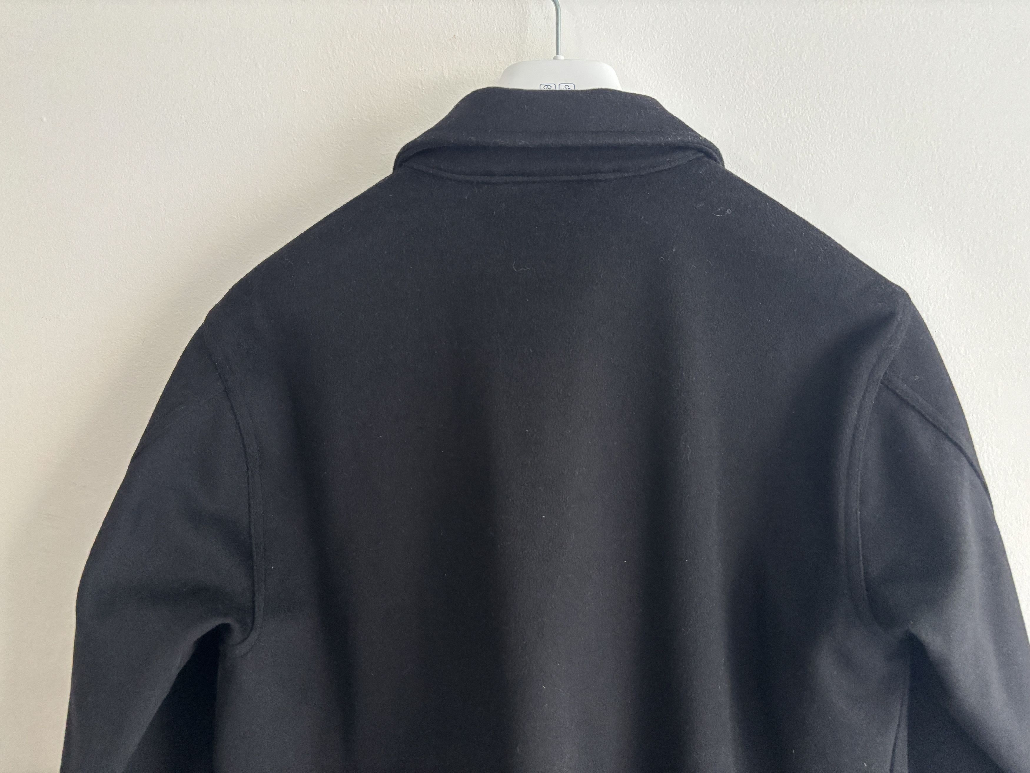 President's Loro Piana Rain System Black Wool Salvation Field Jacket Size US M / EU 48-50 / 2 - 13 Thumbnail