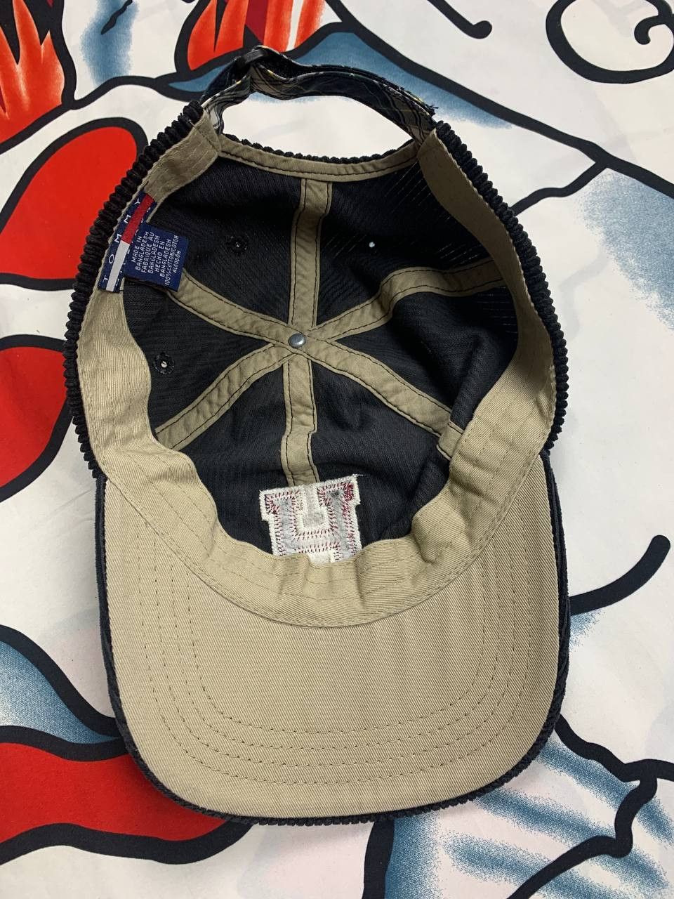 Tommy Hilfiger Tommy Hilfiger vintage velvet cap Size ONE SIZE - 5 Thumbnail