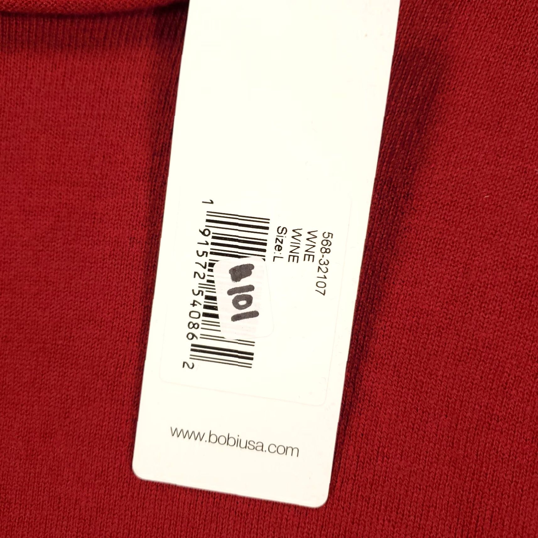 Vintage New Womens Sweater Size Large Wine Cowl Neck Cashmere Blend NWT READ Size L / US 10 / IT 46 - 3 Thumbnail
