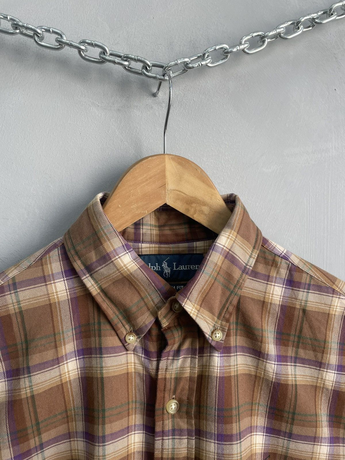 Polo Ralph Lauren Vintage flannel Polo Ralph Lauren shirt button up Size US M / EU 48-50 / 2 - 7 Thumbnail
