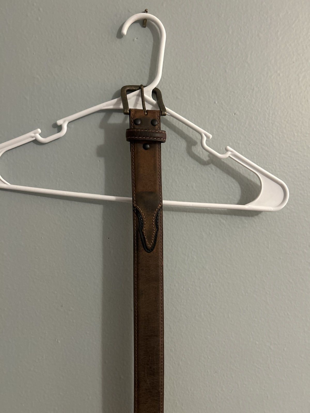 Other Brown Leather Belt Size 36 - 1 Thumbnail