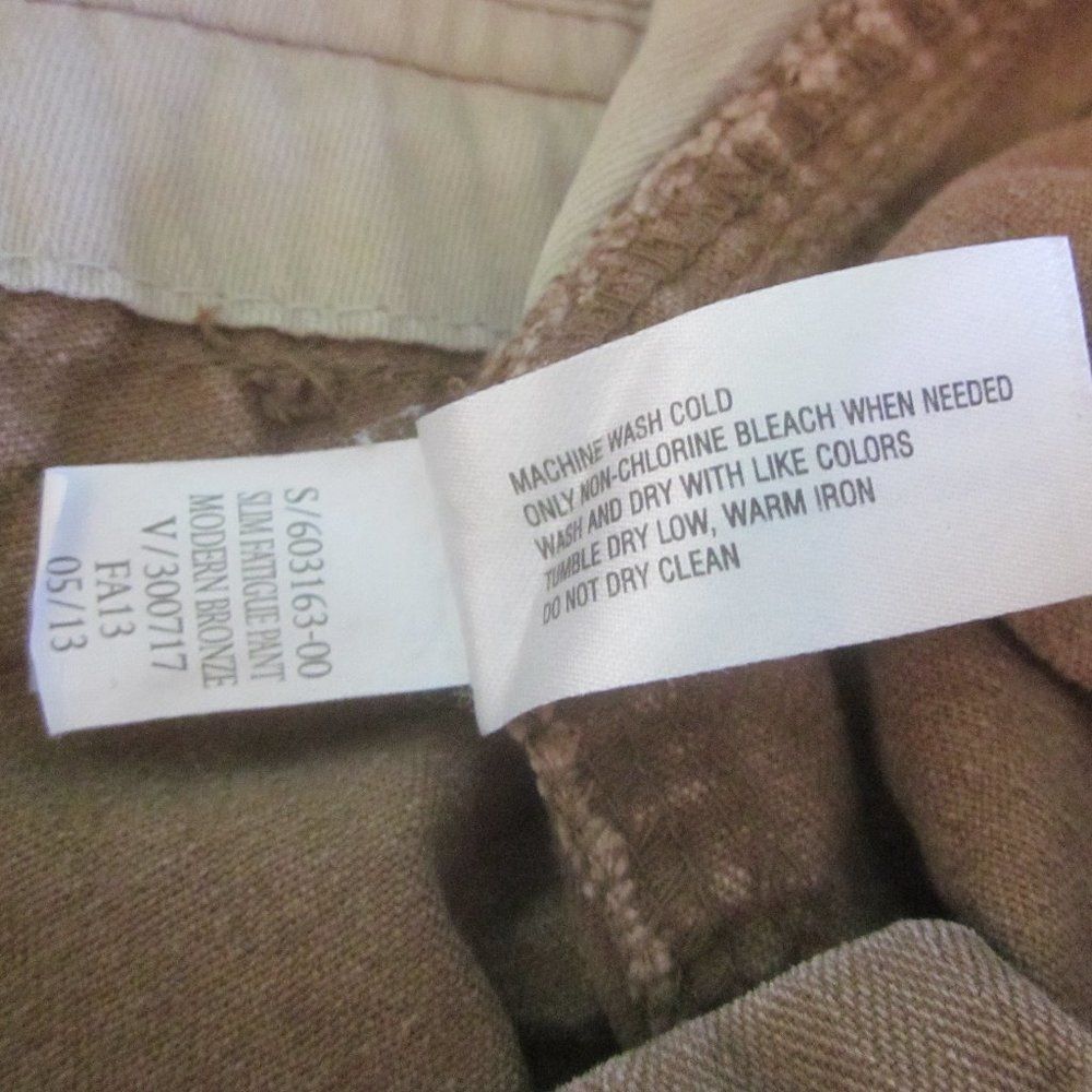Gap Mens GAP 100% Cotton Slim Fatigue Pant 28 Size US 28 / EU 44 - 10 Thumbnail