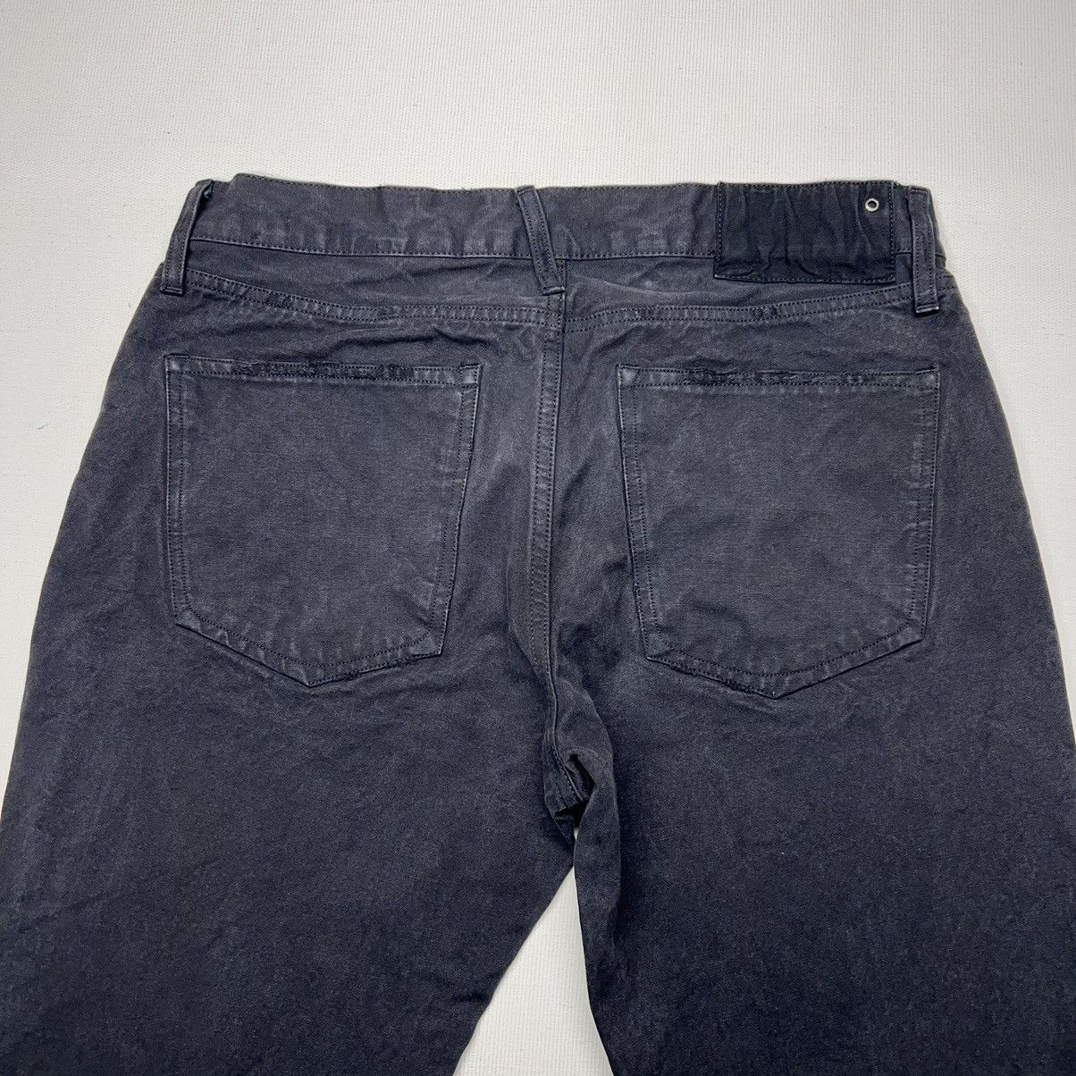 Vintage Loomstate Pants Black Straight Canvas Workwear Utility Firm Size US 32 / EU 48 - 14 Thumbnail