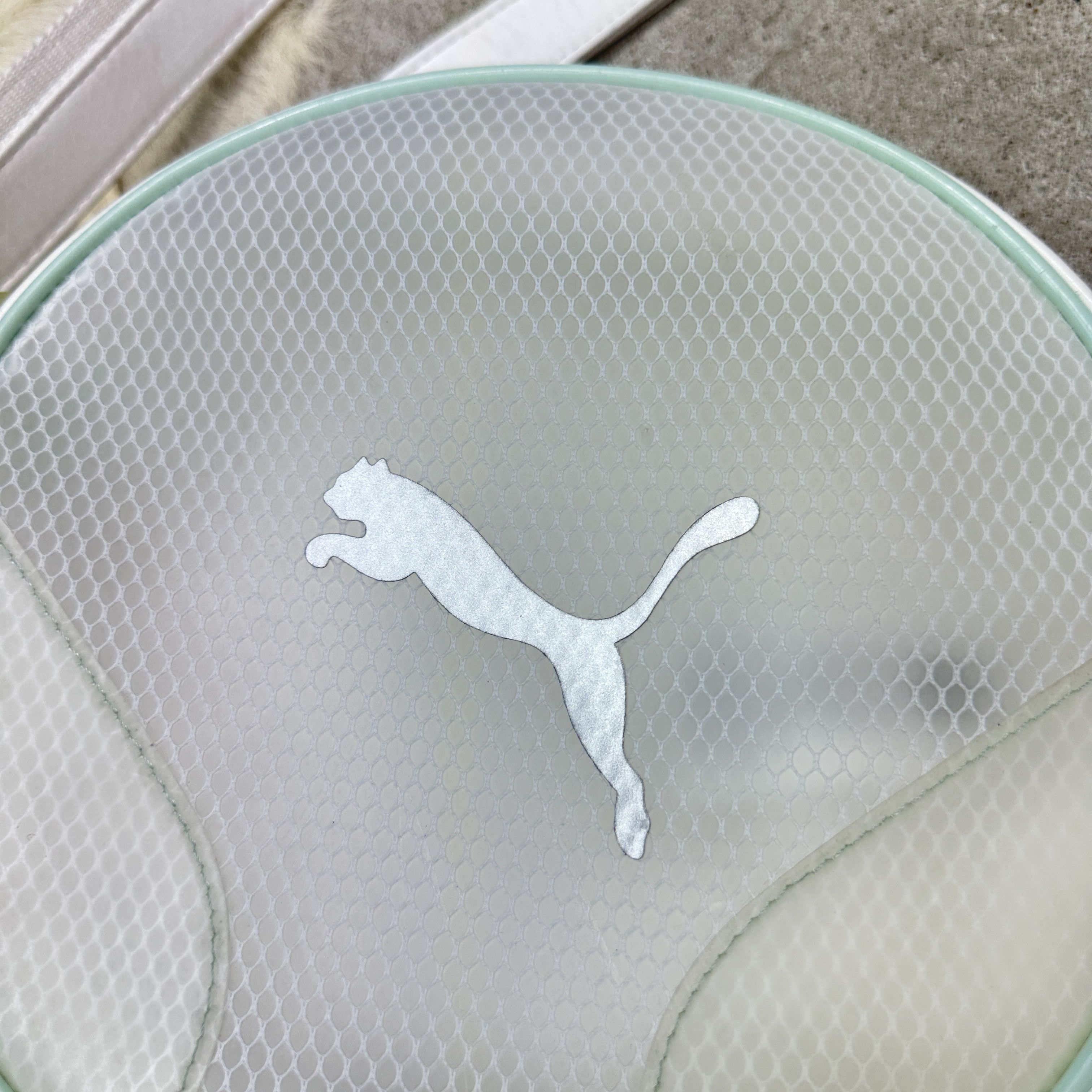 Puma Vintage Puma Round Transparent Unisex Sporty Bag Y2K Size ONE SIZE - 5 Thumbnail