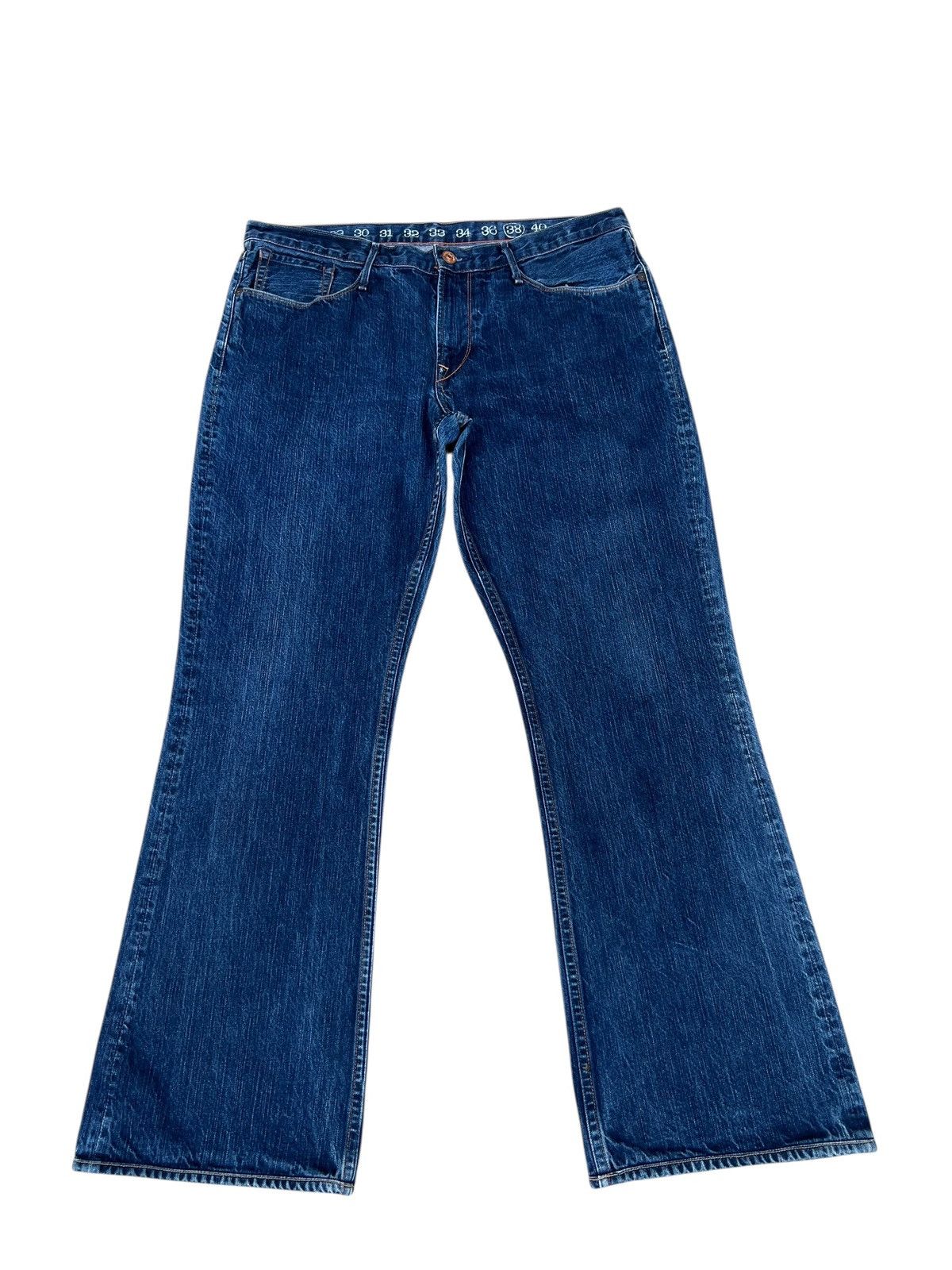 Earnest Sewn Vintage 2000s Earnest Sewn Made in Usa Denim Bootcut Jeans Size US 36 / EU 52 - 3 Thumbnail