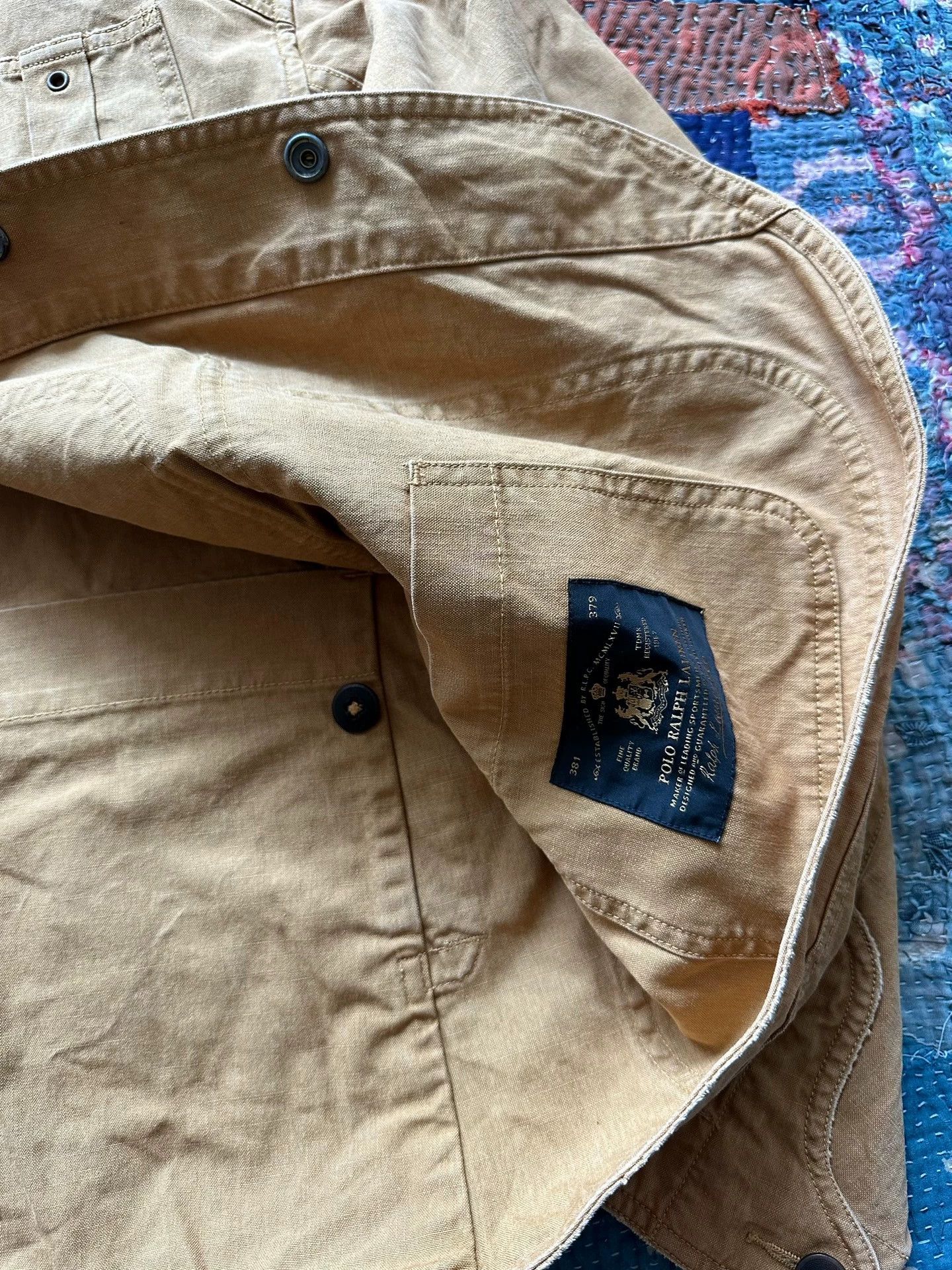 RRL Ralph Lauren RRL Corduroy Color Block Hunting Jacket M Size US M / EU 48-50 / 2 - 7 Thumbnail