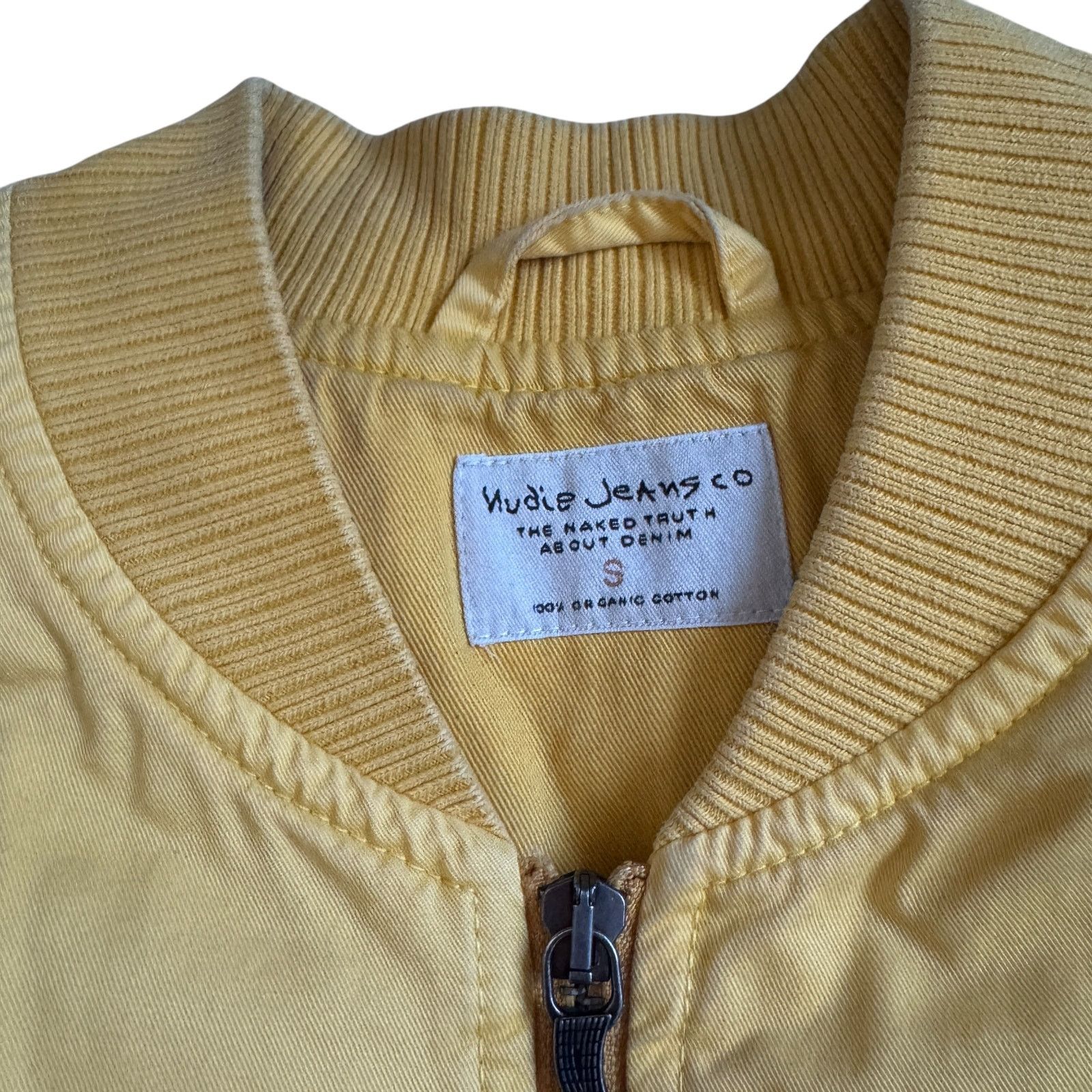 Nudie Jeans Nudie Jeans Alexander Bomber Jacket Sun Yellow Size US S / EU 44-46 / 1 - 4 Thumbnail